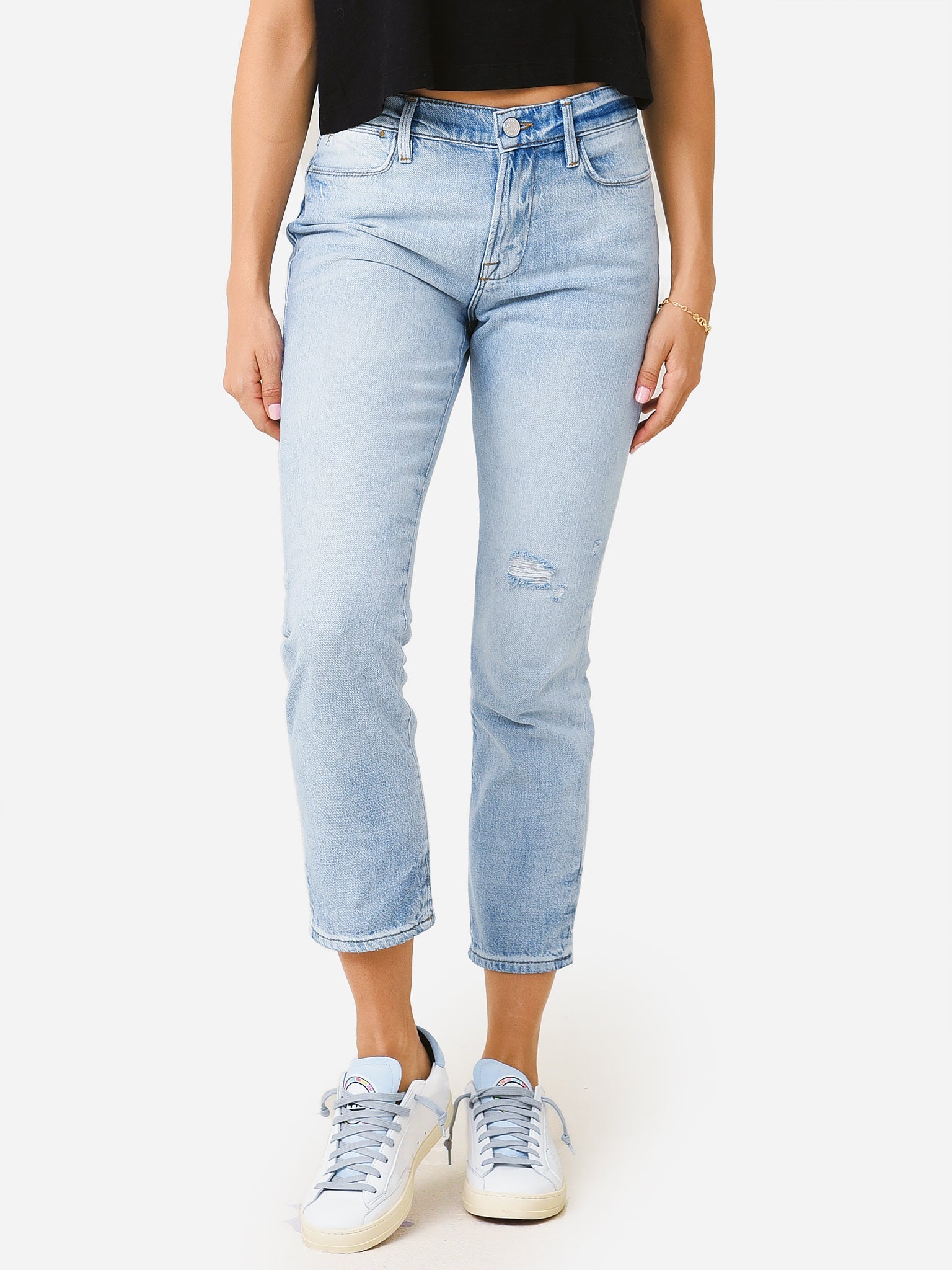Frame Women's Le High Straight Jean - Saint Bernard