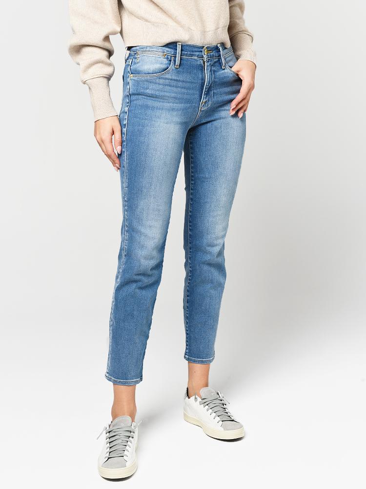 Frame Women’s Le high Straight Sanded Seam Jean - Saint Bernard