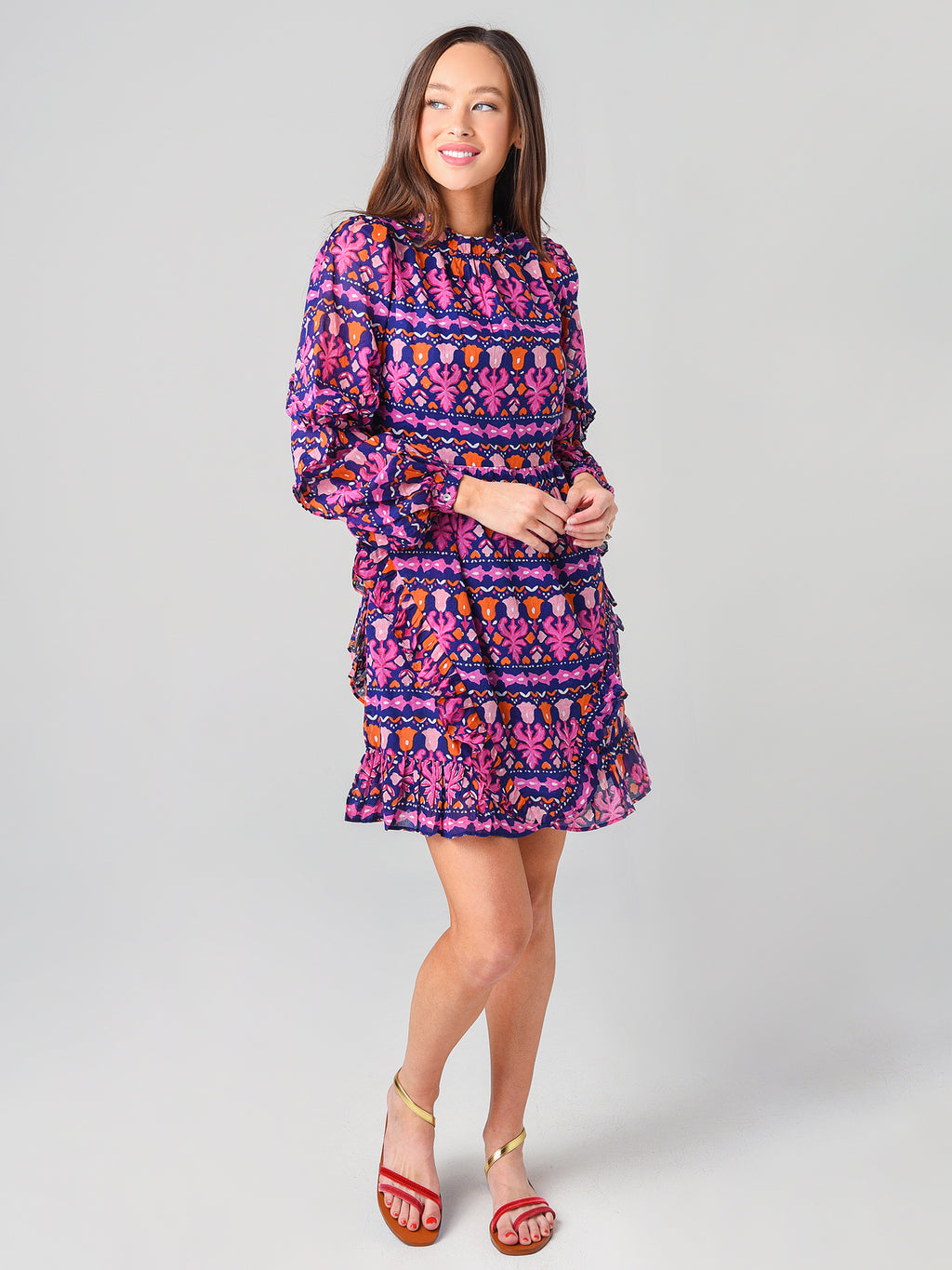 LILA DRESSxEDWARDIANTILEBLUEPRINT-alt3