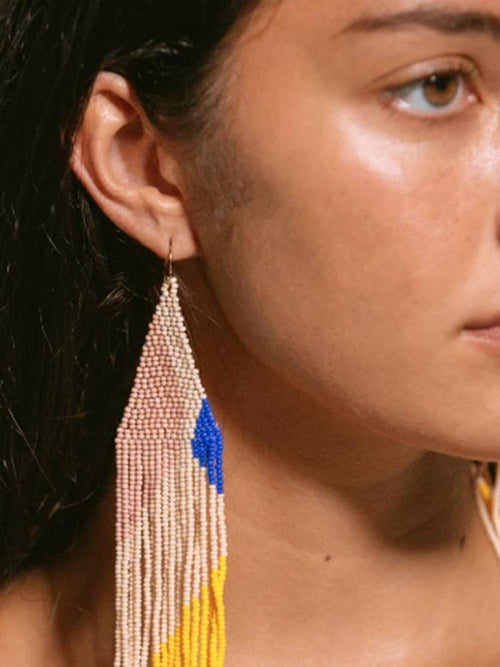 Casa Clara Lily Tropics Beaded Earring