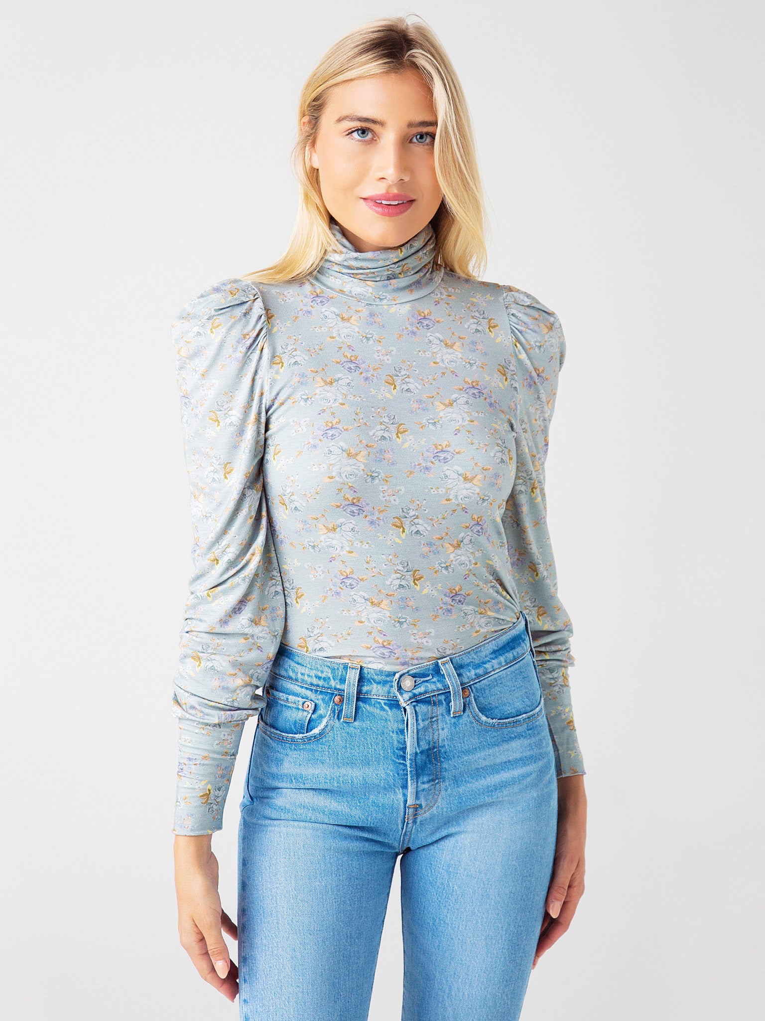 Loveshack Fancy Women's Vienna Turtleneck - Saint Bernard