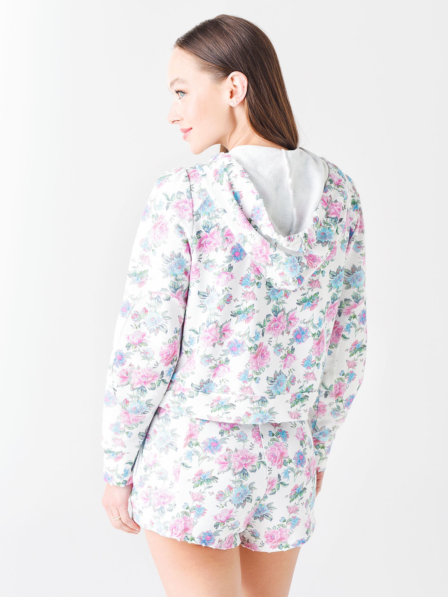 LoveShackFancy Women's Kirby Hoodie Saint Bernard