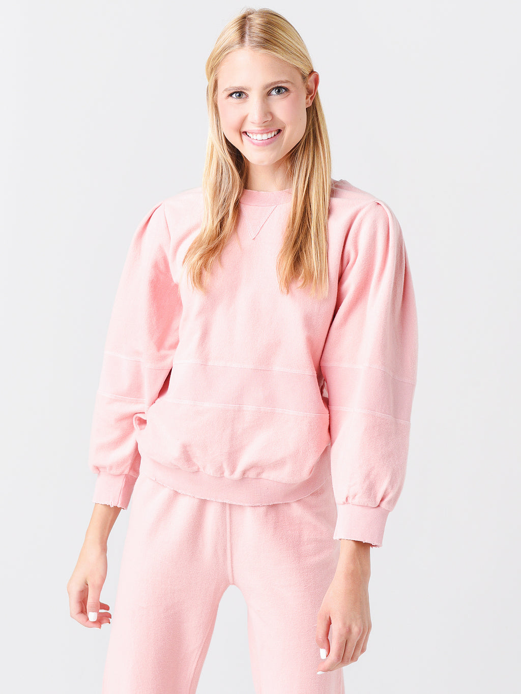 LoveShackFancy Women's Lewin Pullover - Saint Bernard