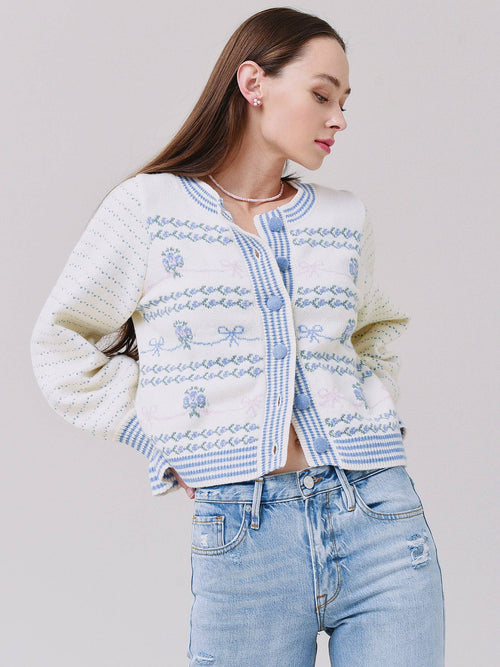 LoveShackFancy Women's Keoni Cardigan