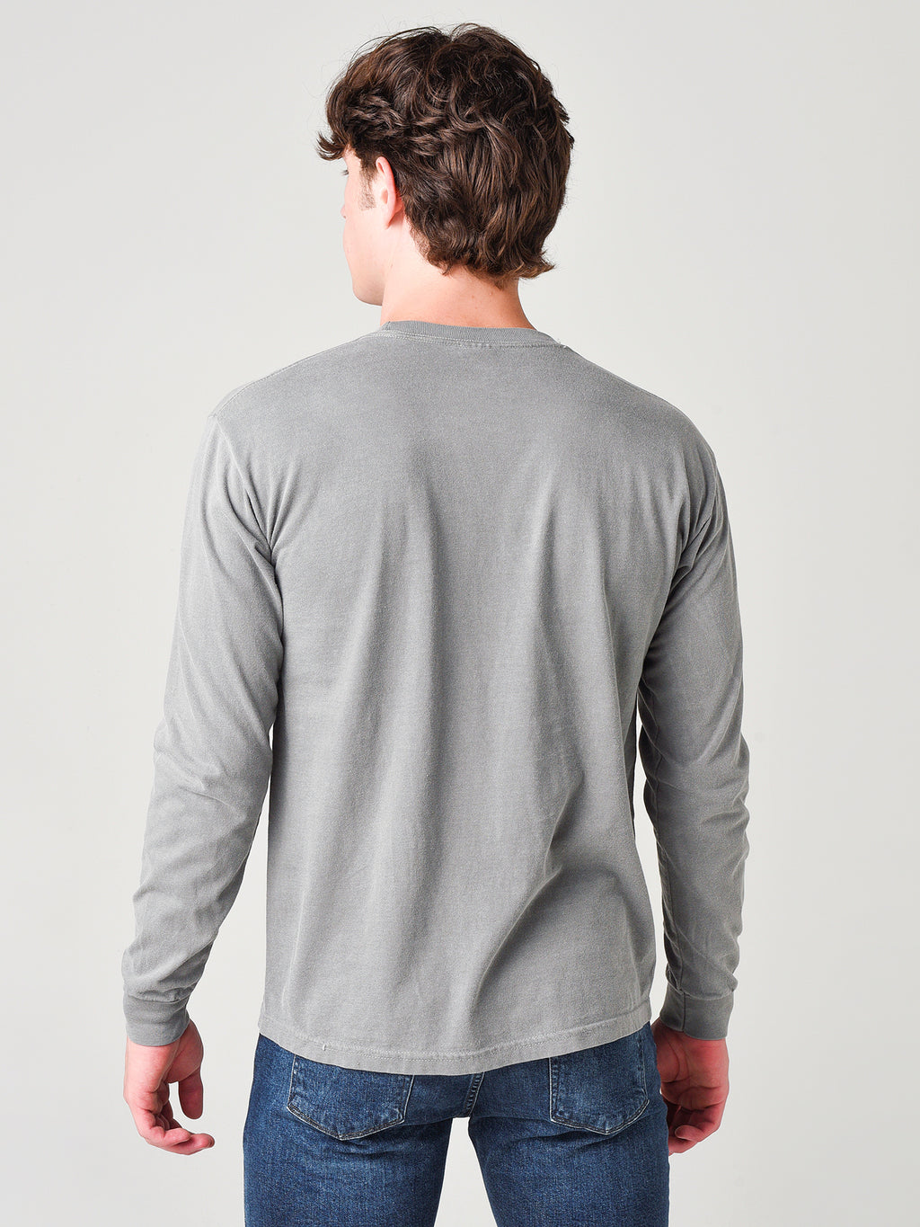LONG SLEEVE POCKET TEExGREY-alt2