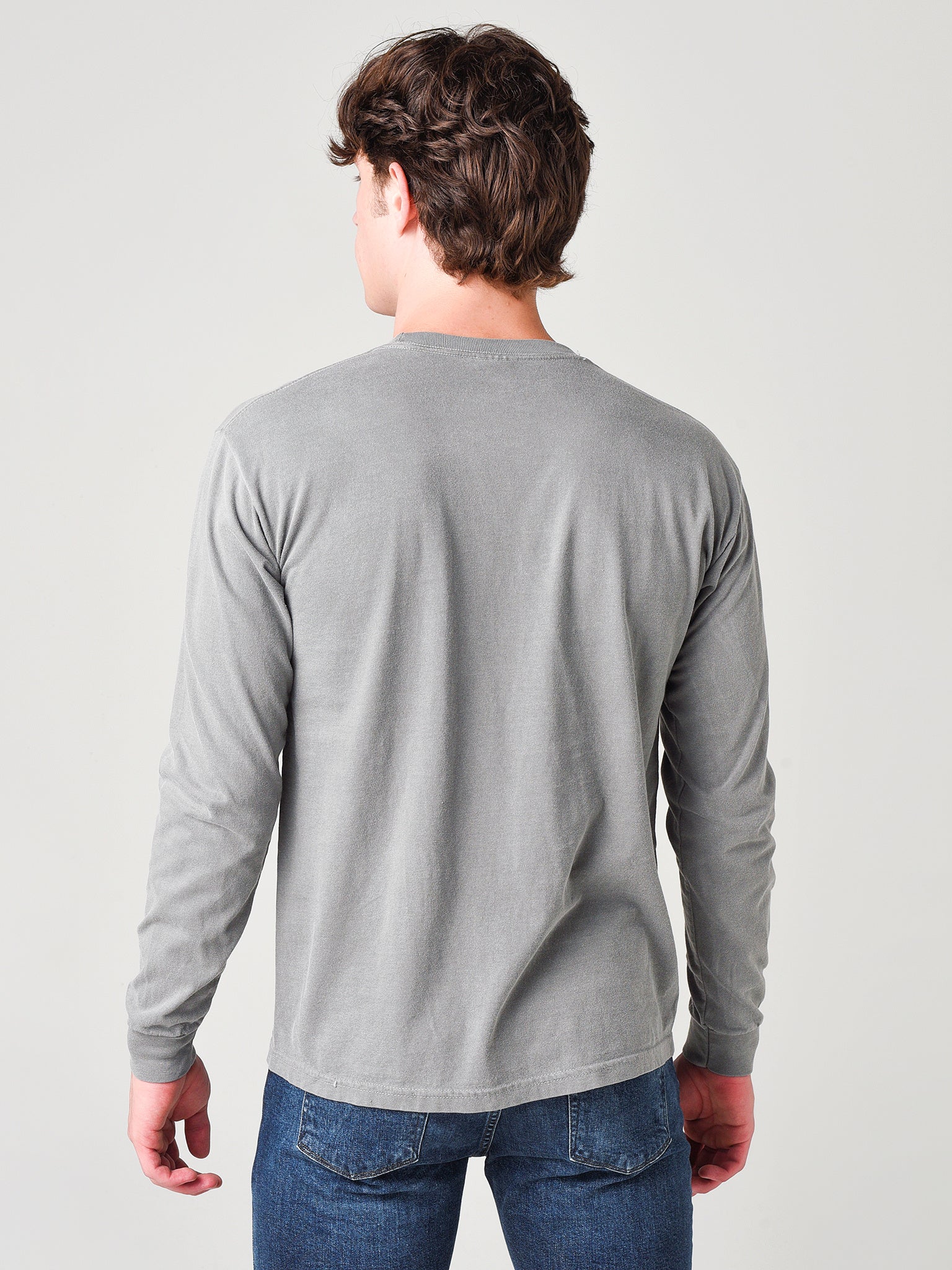 LONG SLEEVE POCKET TEExGREY-alt2