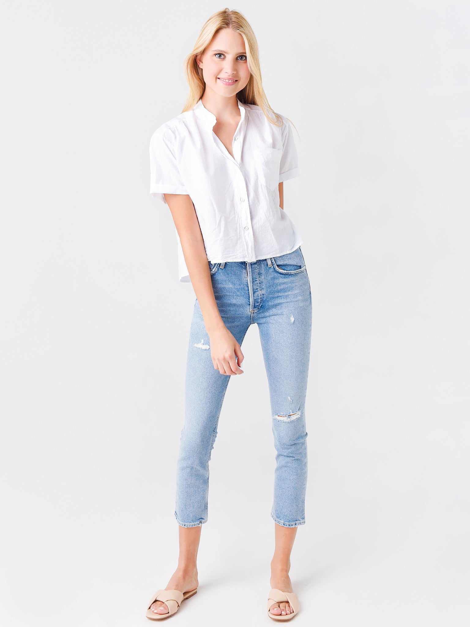 LOUELLA SHIRTxWhite-alt1