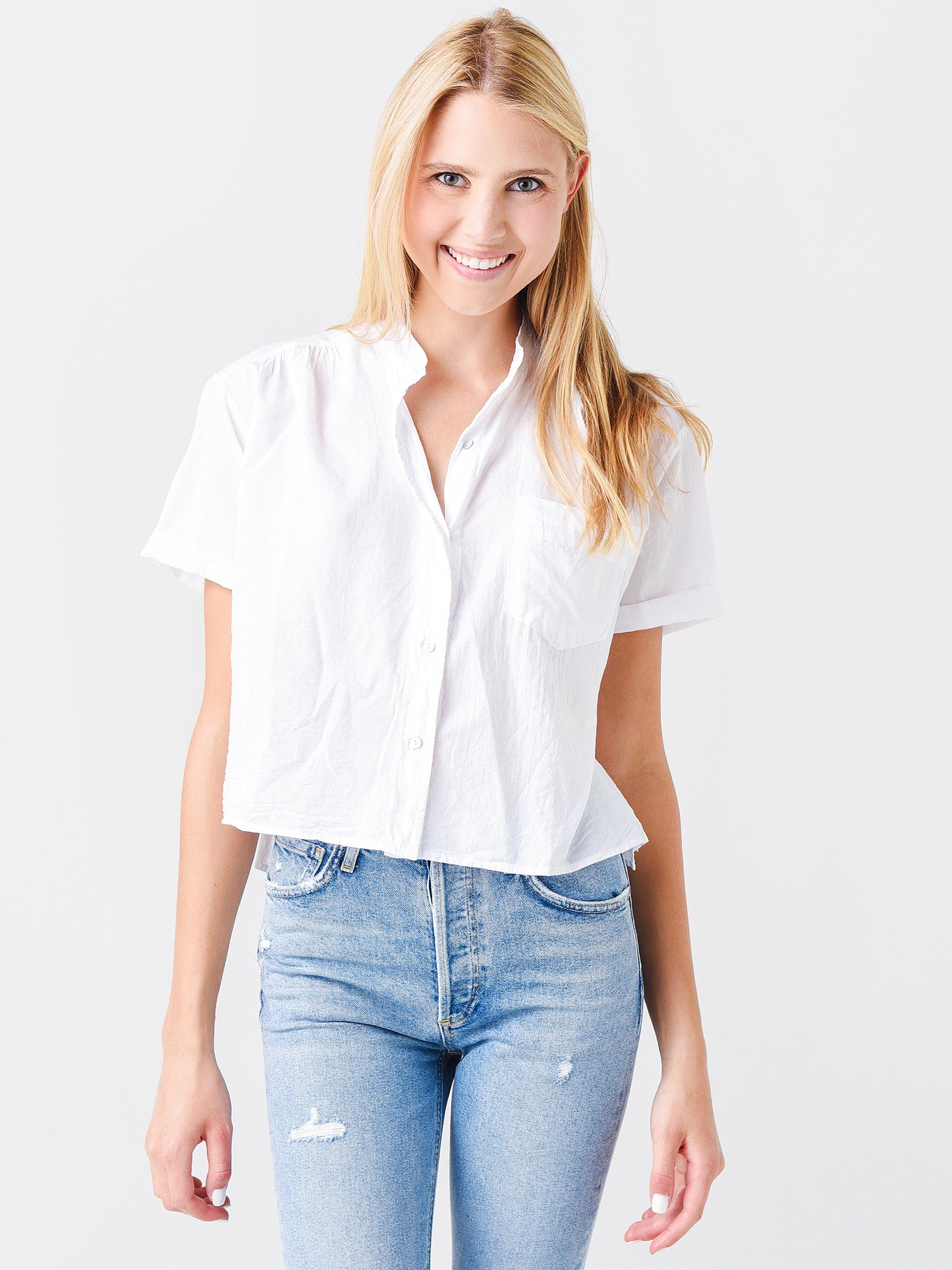 Cali Dreaming Women's Louella Shirt - Saint Bernard