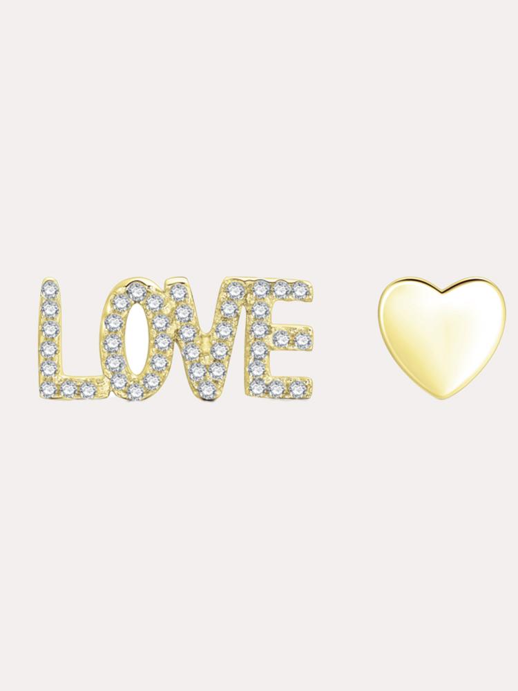Accessory Concierge Love Stud Set Earring - Saint Bernard