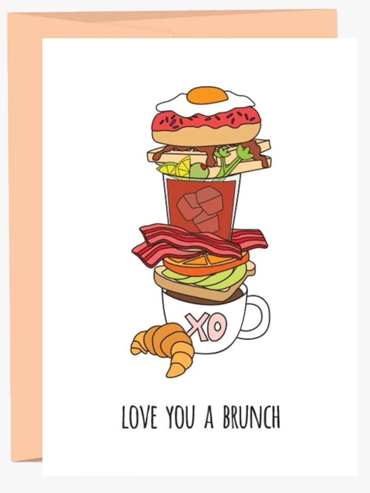 Humdrum Paper Love You a Brunch - Saint Bernard