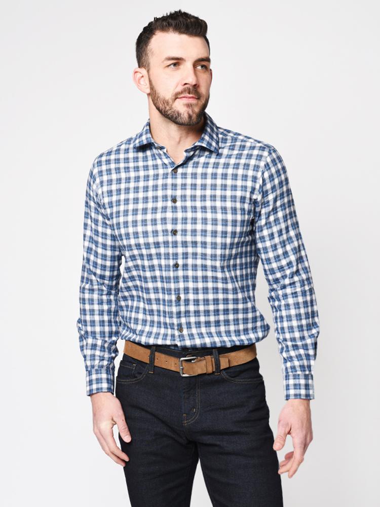 Rodd and Gunn Men’s Monaghan Sports Fit Shirt - Saint Bernard