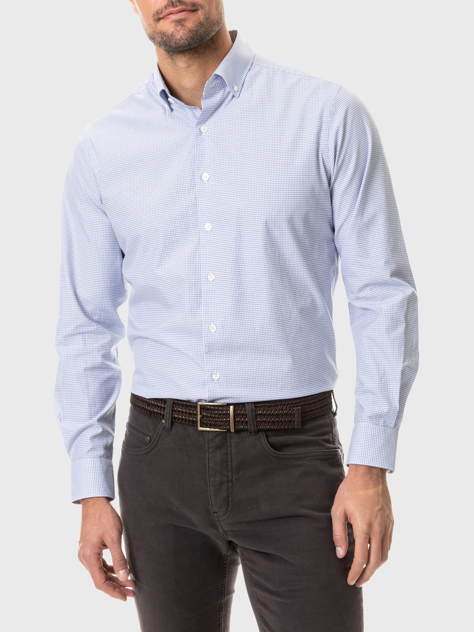 Rodd And Gunn Men's Monza Sport Shirt - Saint Bernard