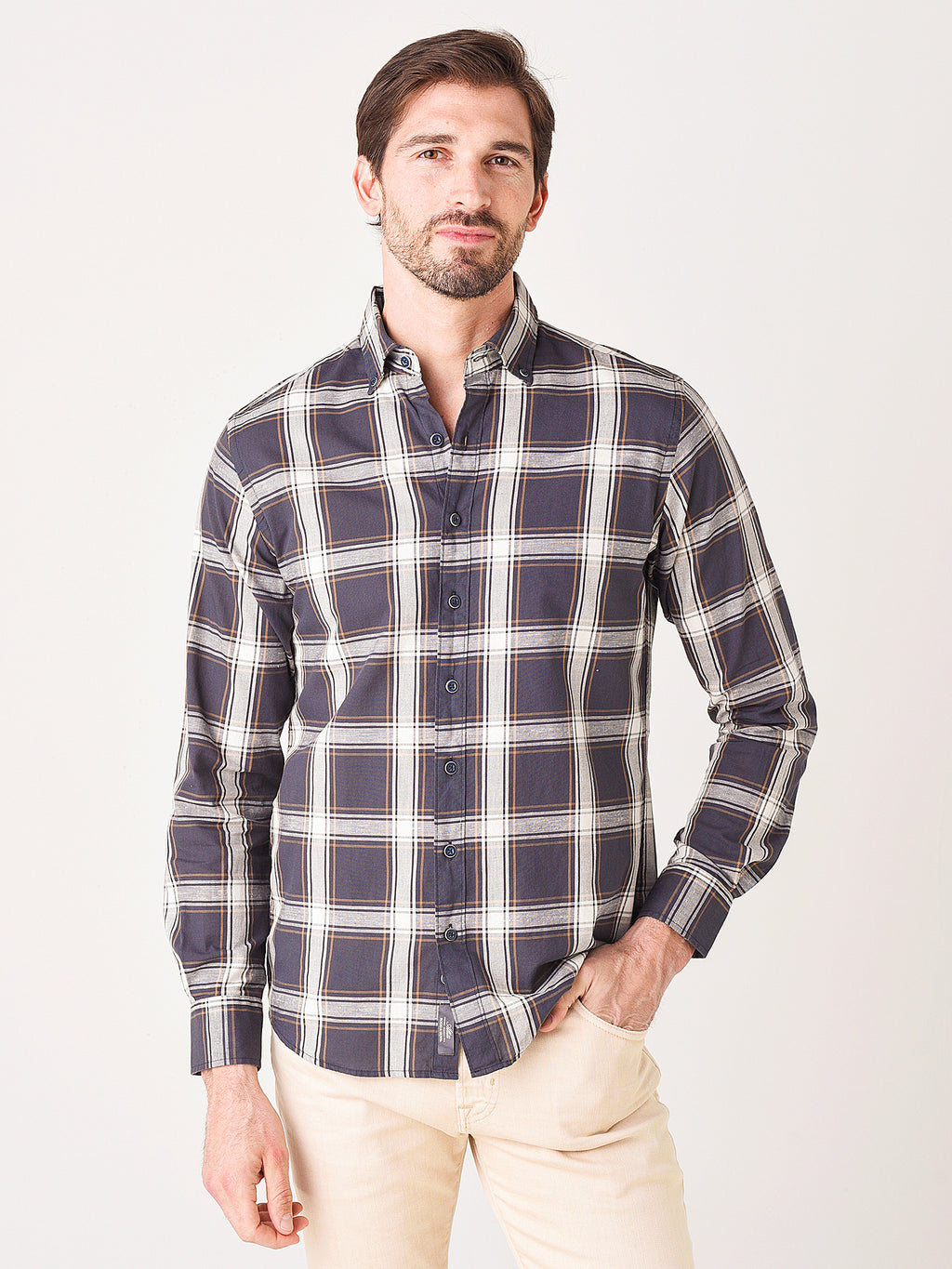 Rodd and Gunn Glenene Sports Fit Shirt - Saint Bernard