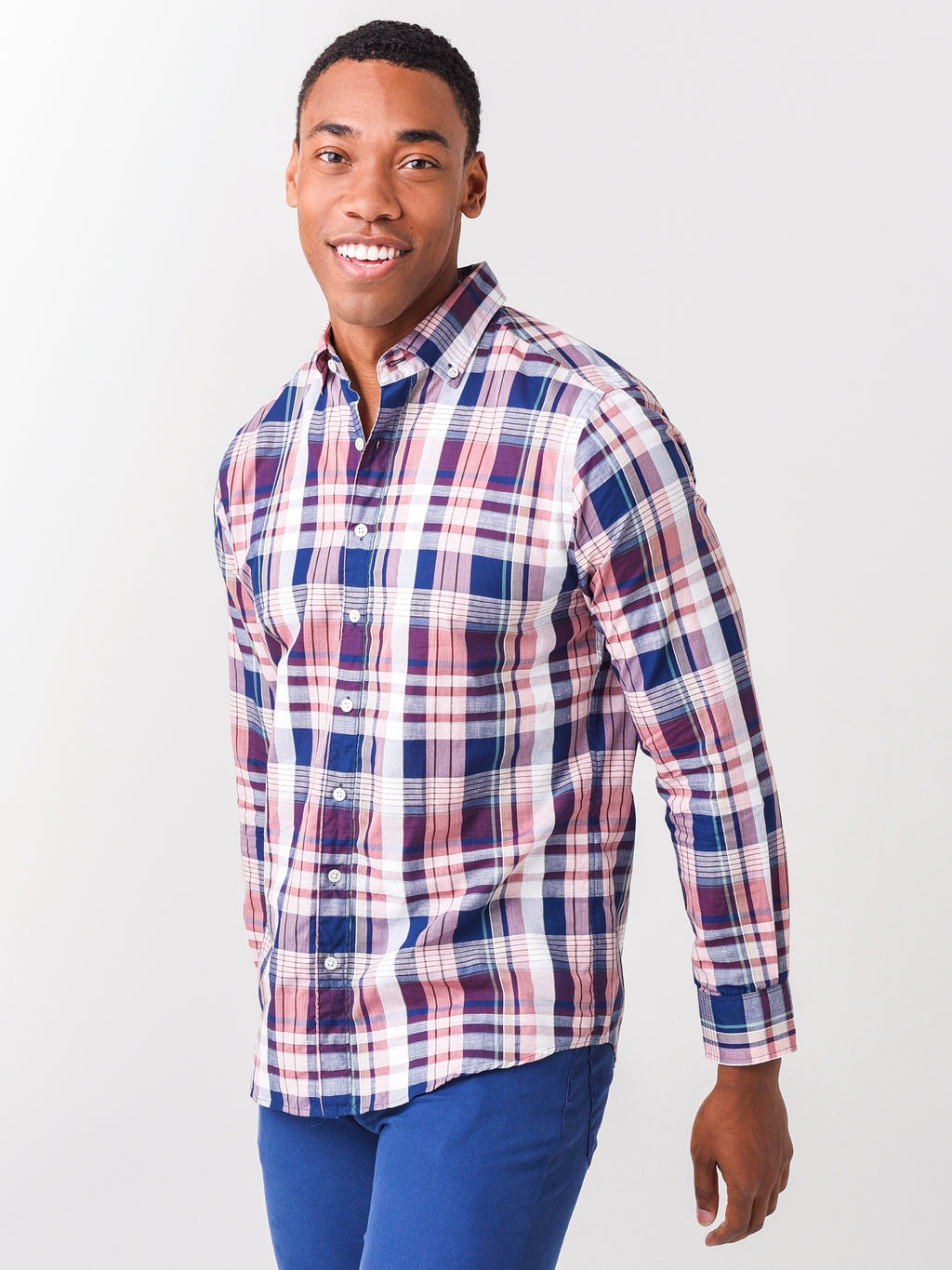 Rodd And Gunn Men's Trebann Sports Fit Shirt - Saint Bernard