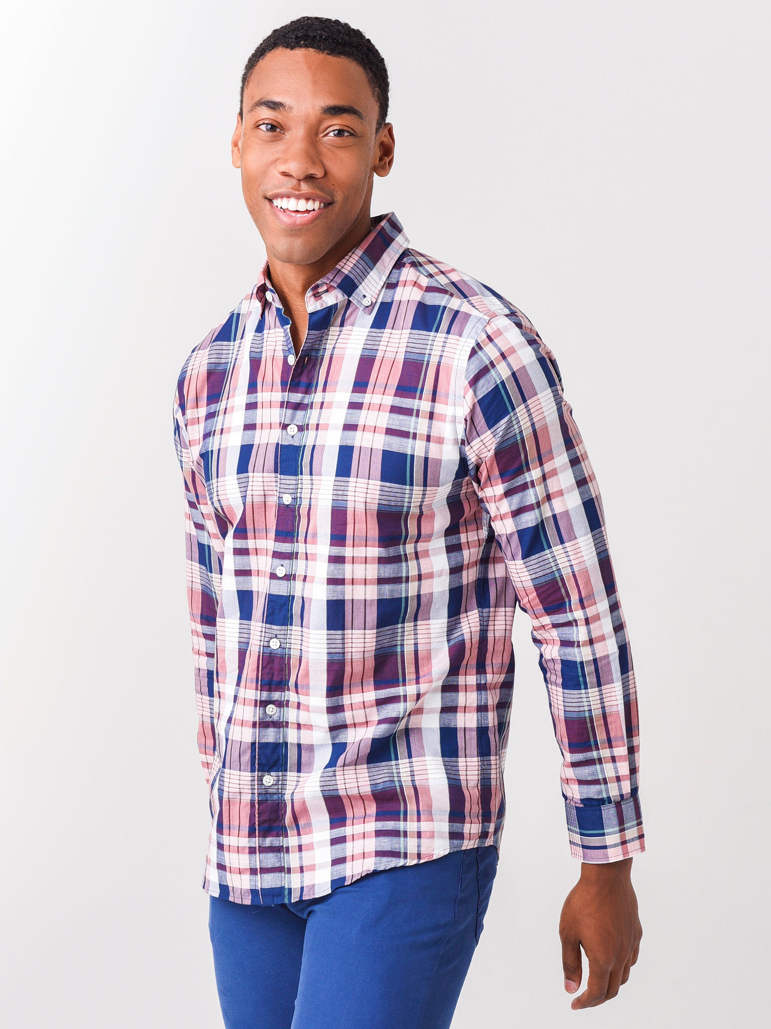 Rodd And Gunn Men's Trebann Sports Fit Shirt - Saint Bernard