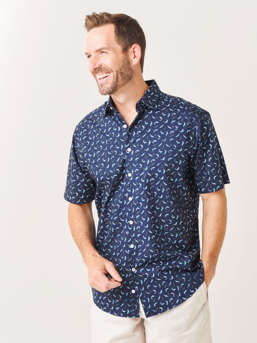 Rodd And Gunn Men's Havelock Harbour Shirt - Saint Bernard