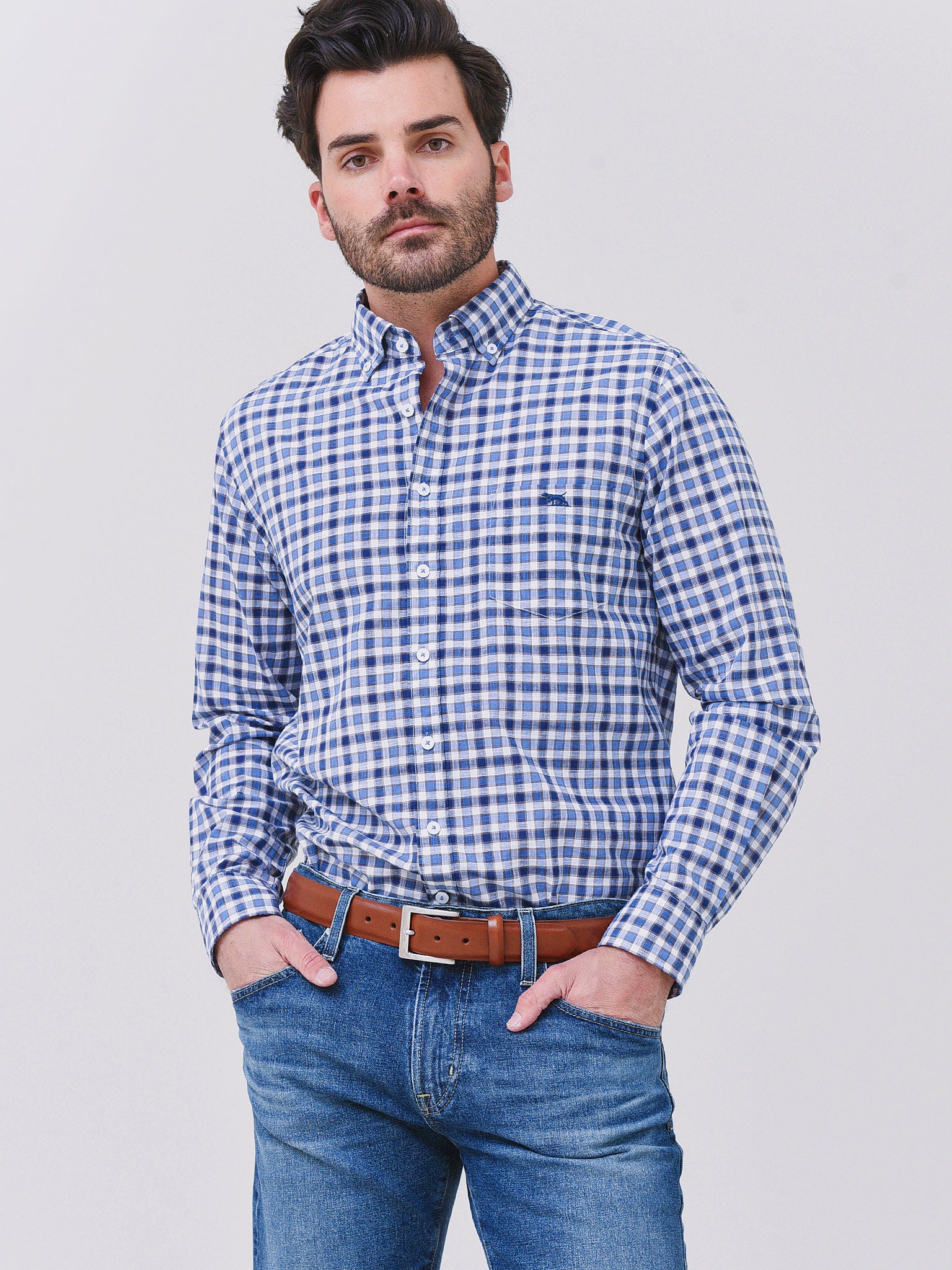 Rodd And Gunn Men's Mile Creek Shirt - Saint Bernard