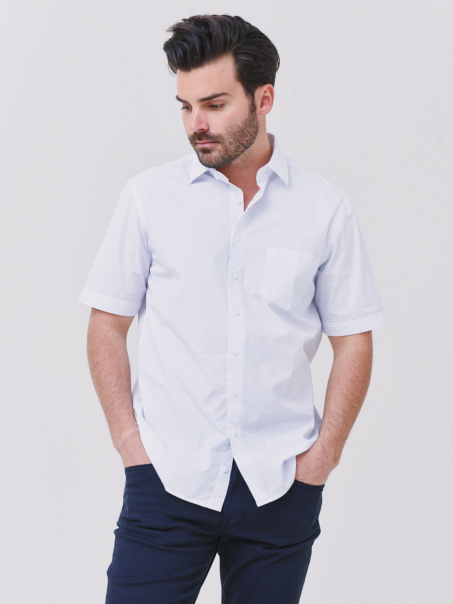 Rodd and Gunn Men's Beethams Button-Down Shirt - Saint Bernard