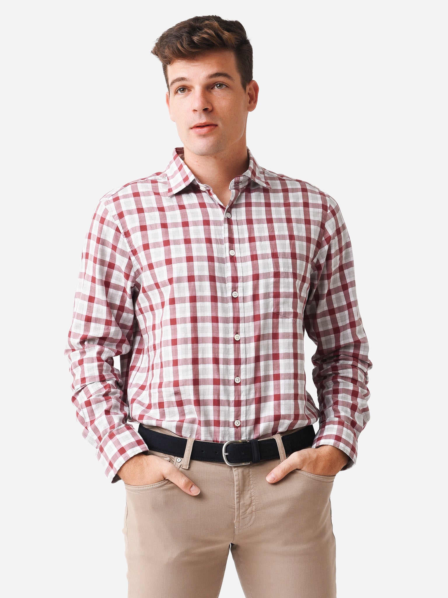 Rodd And Gunn Men's Boltons Button-Down Shirt - Saint Bernard