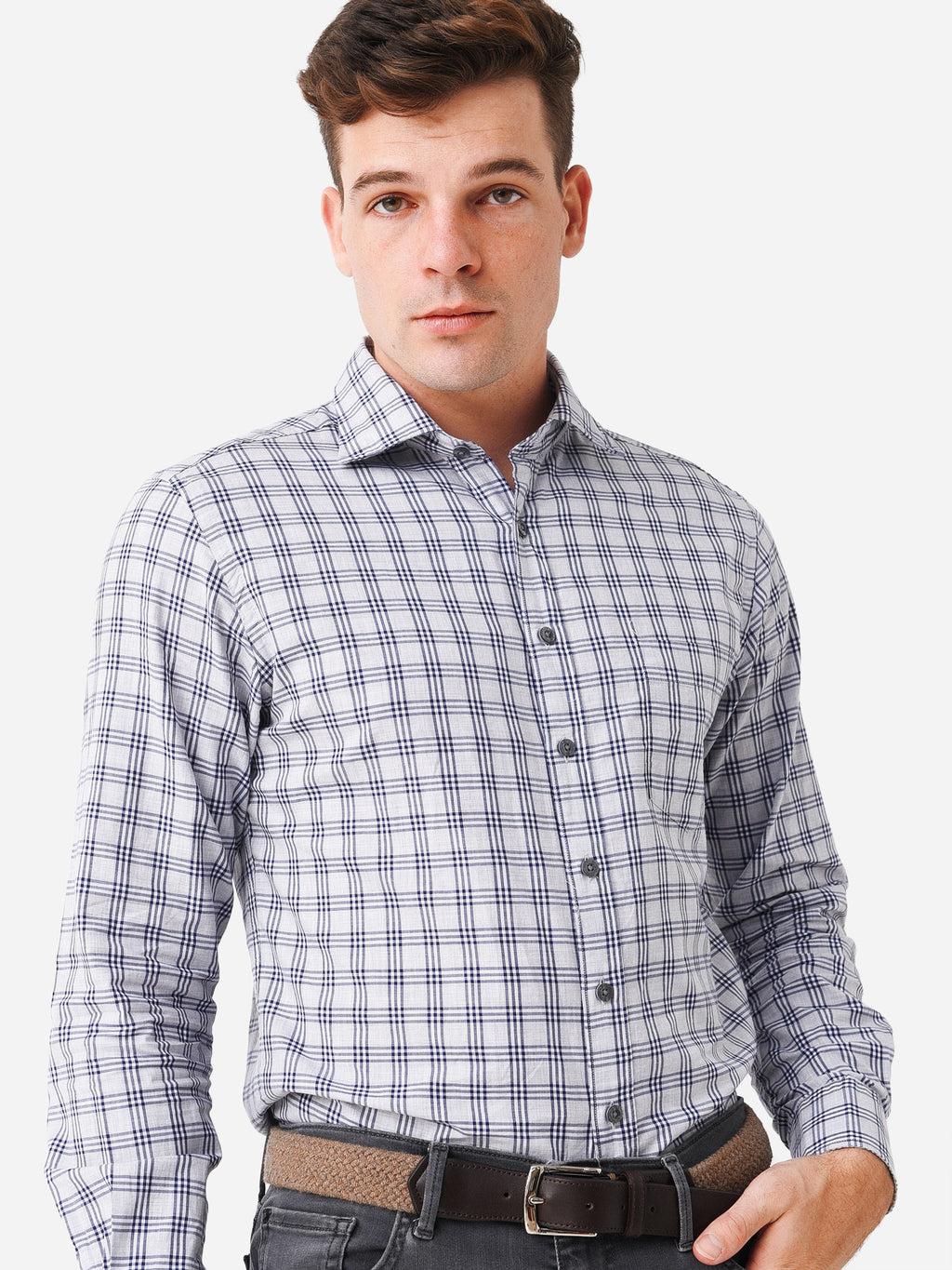 Rodd And Gunn Men's Hammond Sports Fit Shirt - Saint Bernard