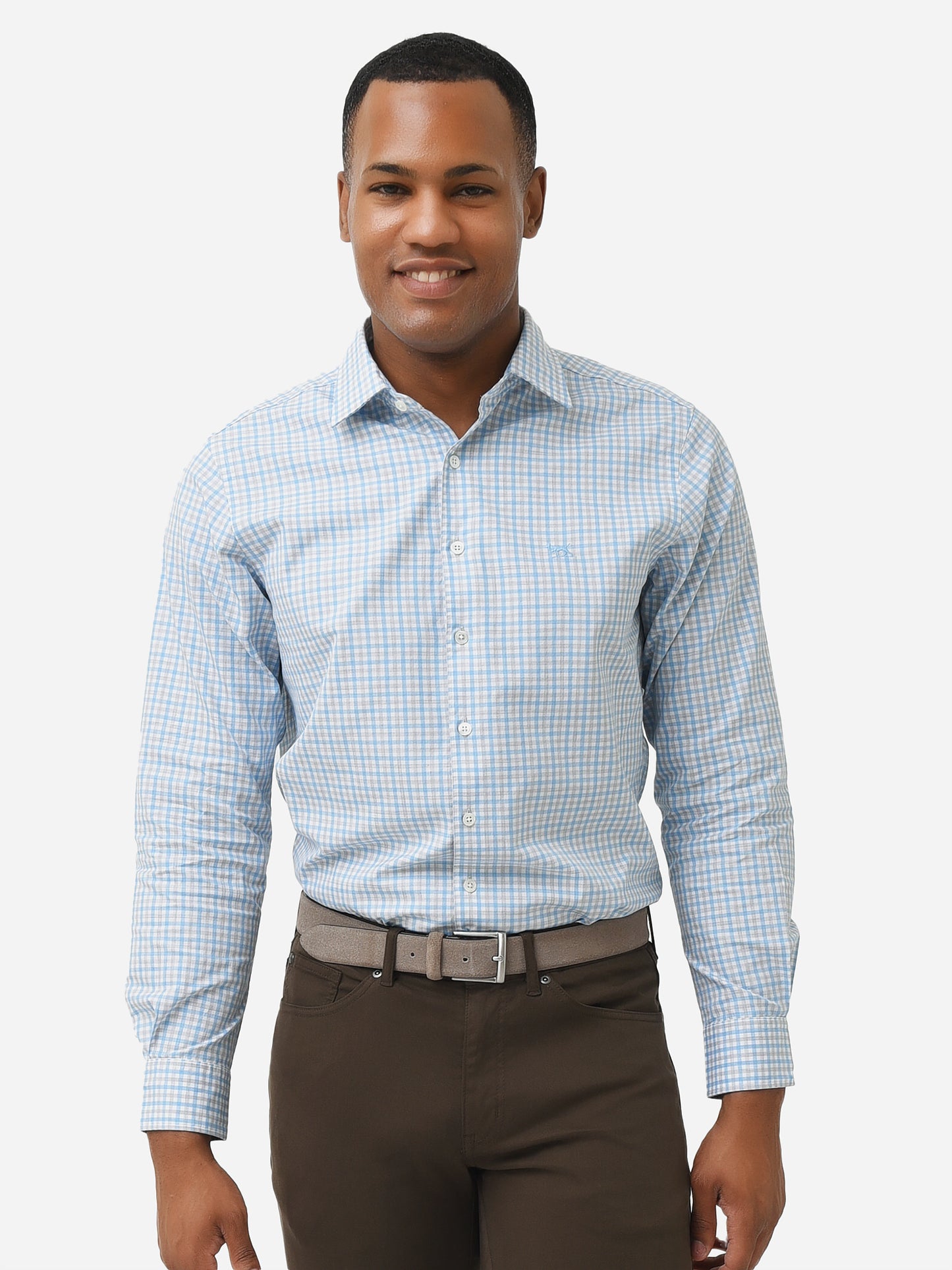 Rodd And Gunn Men's Kingsley Heights Sports Fit Shirt - Saint Bernard