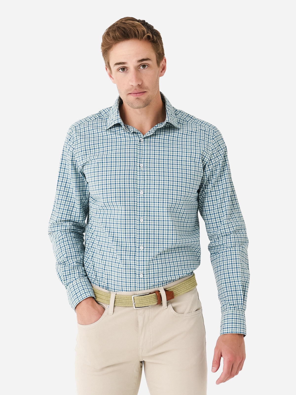 Rodd And Gunn Men's Bayswater Beach Sports Fit Shirt - Saint Bernard