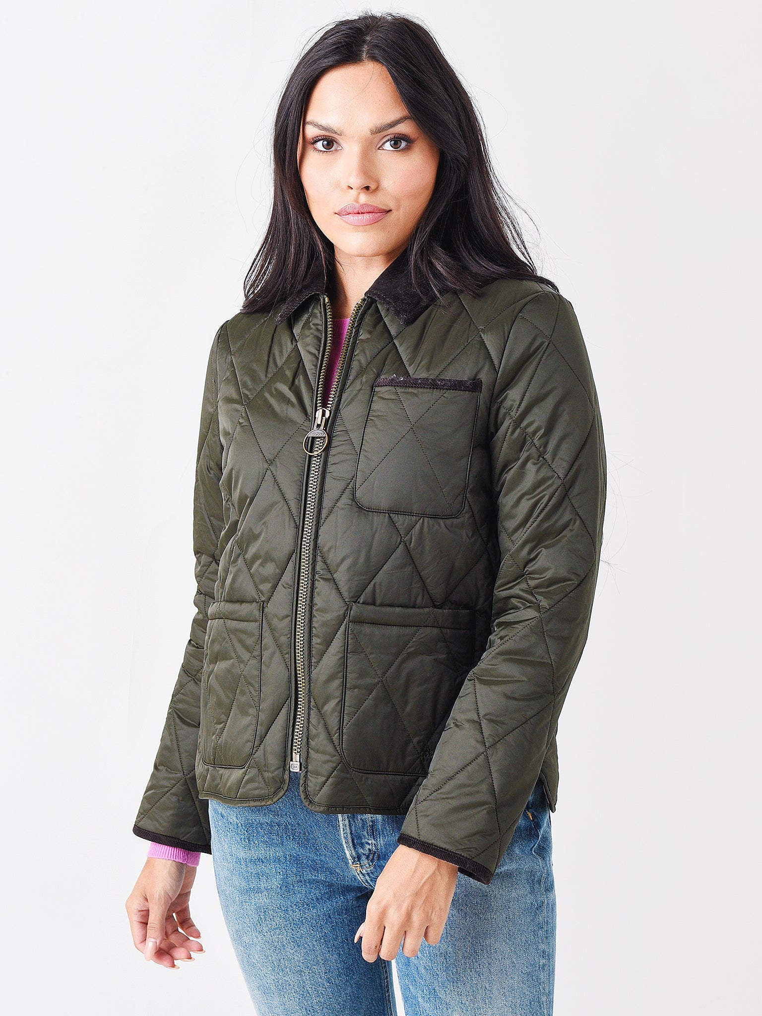 Barbour Women's Linhope Quilt Jacket - Saint Bernard