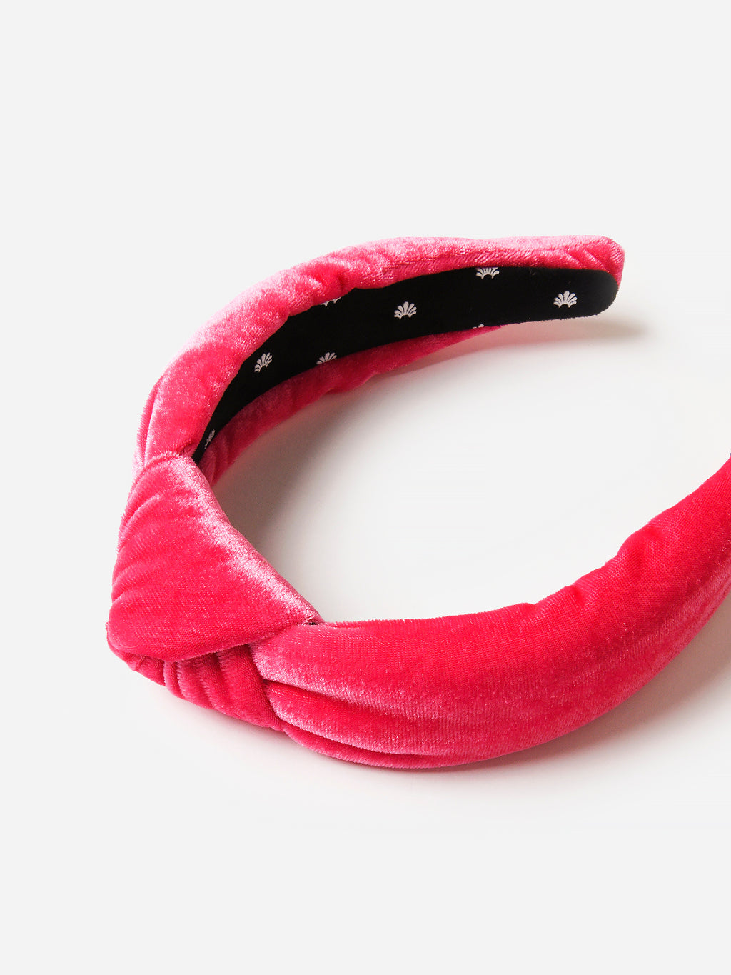 Lele Sadoughi Women's Velvet Knotted Headband - Saint Bernard