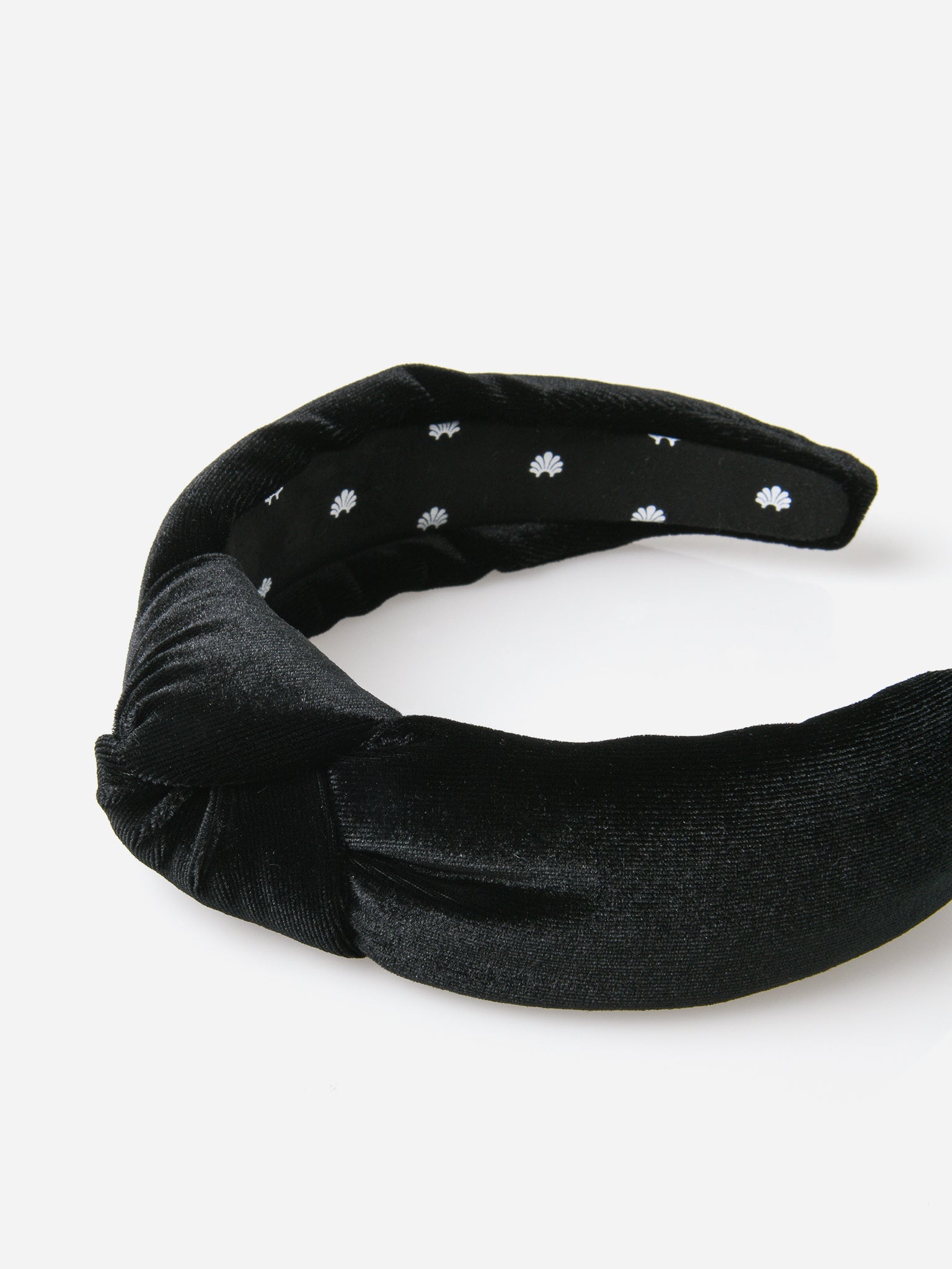 Lele Sadoughi Velvet Knotted Headband - Saint Bernard