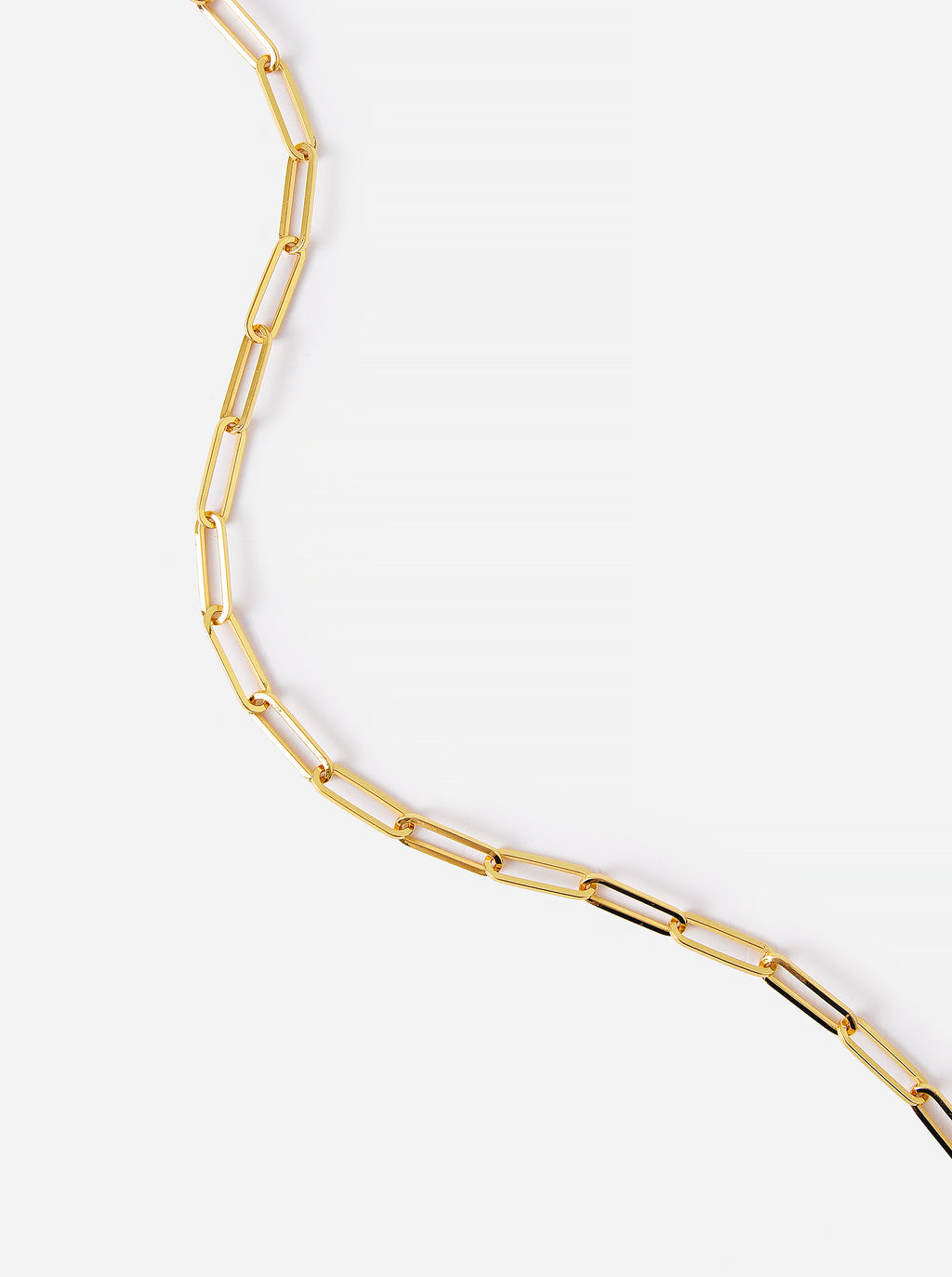 Lele Sadoughi Paper Clip Chain Collar Necklace - Saint Bernard