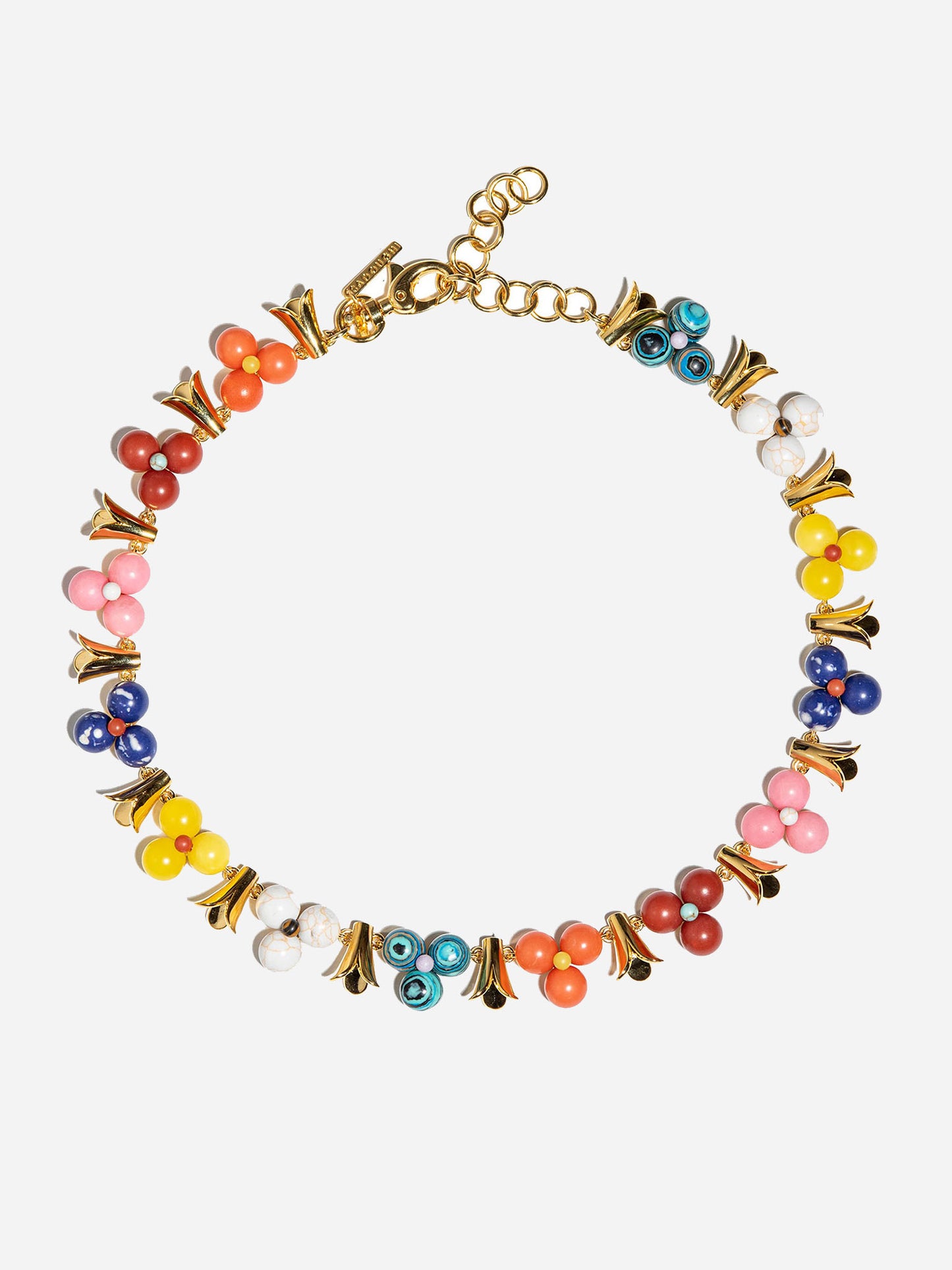Lele Sadoughi Women's Cactus Flower Collar Necklace - Saint Bernard