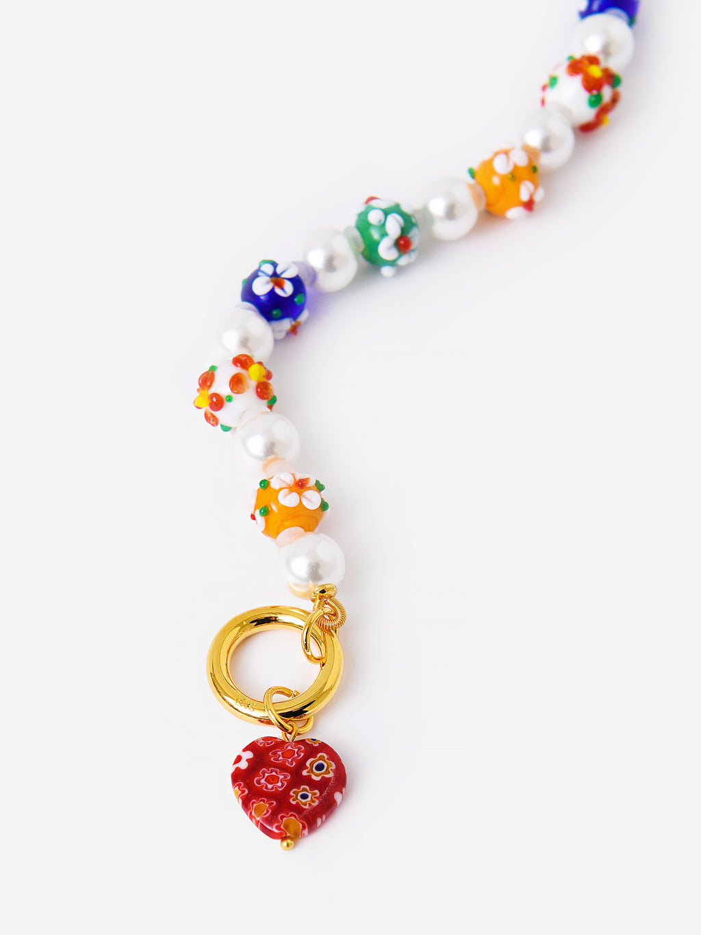 Lele Sadoughi Women's Fiore Heart Bracelet - Saint Bernard