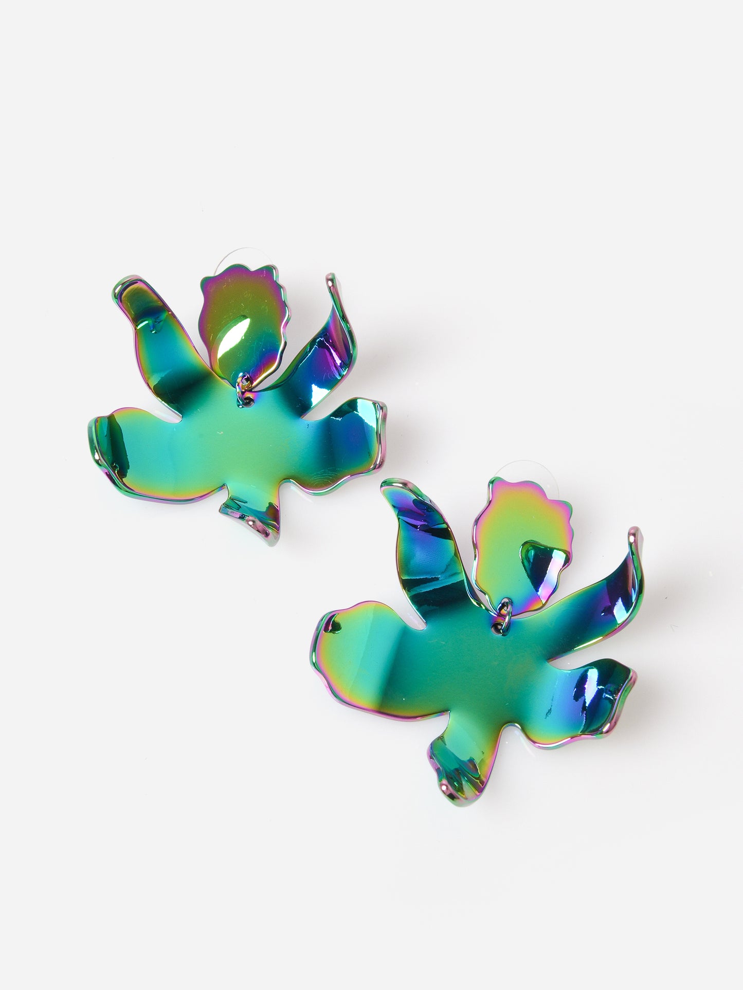 Lele Sadoughi Women's Metal Small Paper Lily Earrings - Saint Bernard