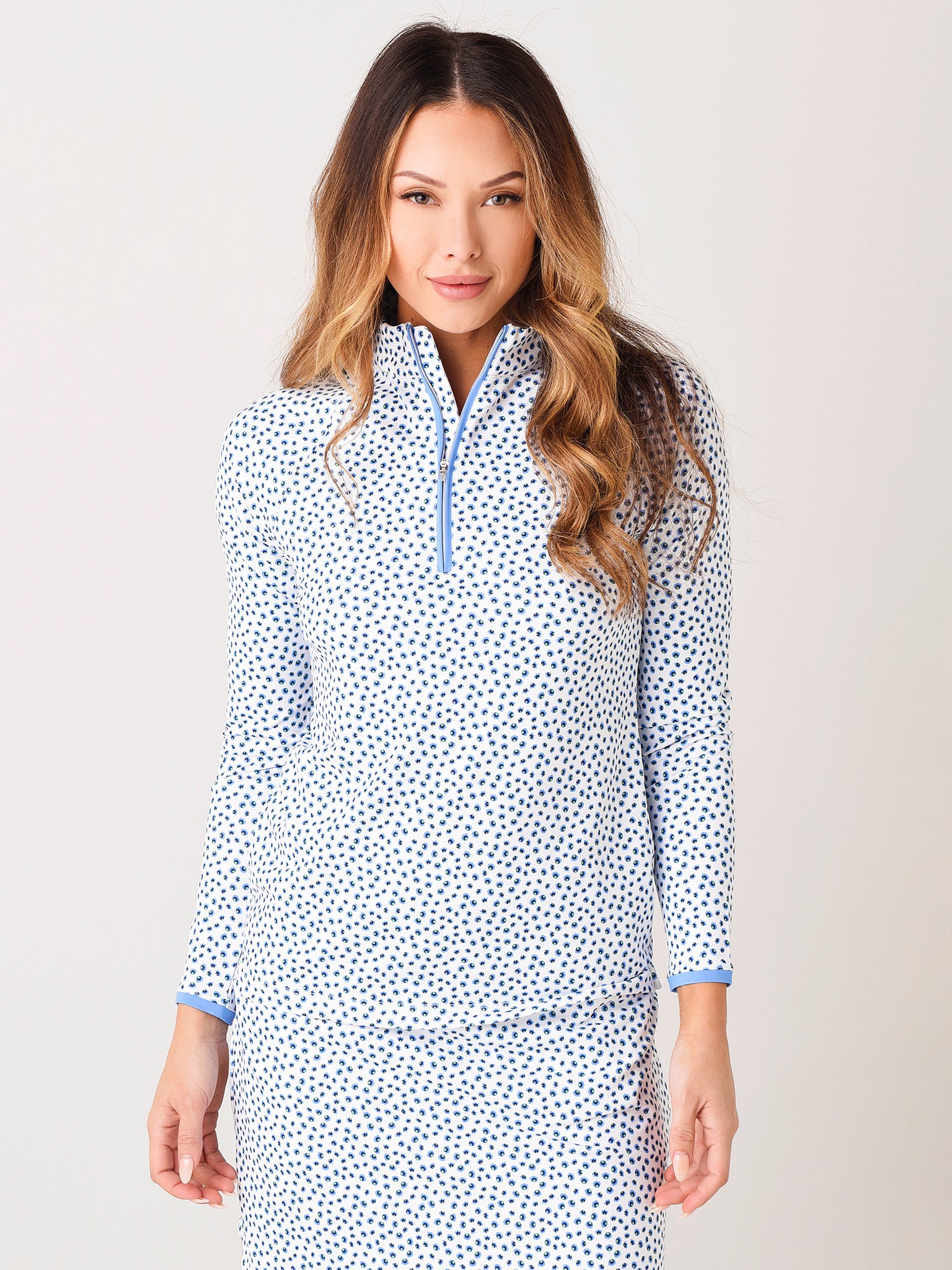 Peter Millar Women's Perth Performance Pullover - Saint Bernard