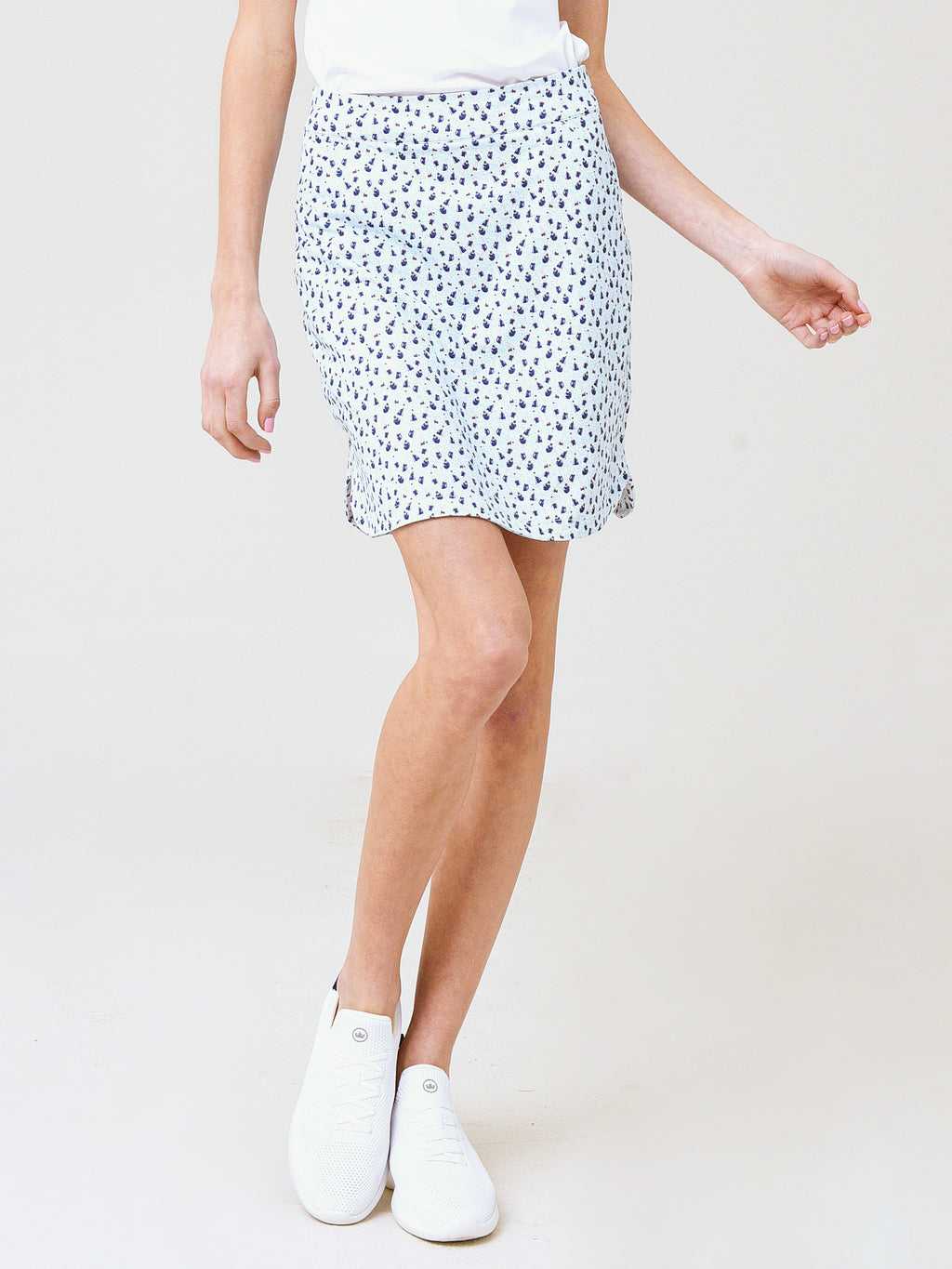 Peter Millar Crown Sport Collection Women's Alice Petal Hem Skort - Saint Bernard