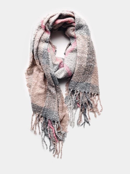 Barbour Women's Tartan Boucle Scarf
