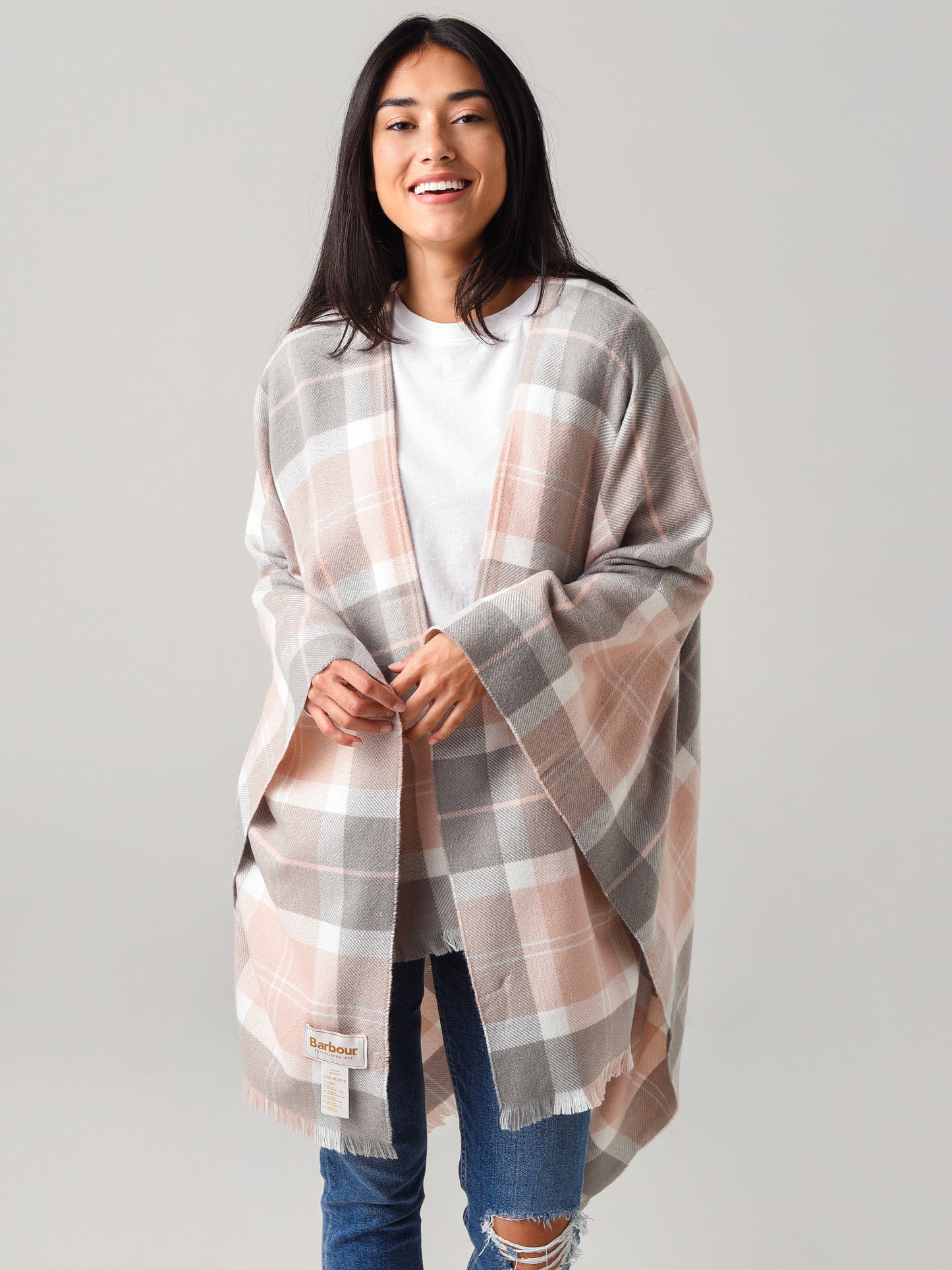 Barbour Women's Staffin Tartan Serape - Saint Bernard