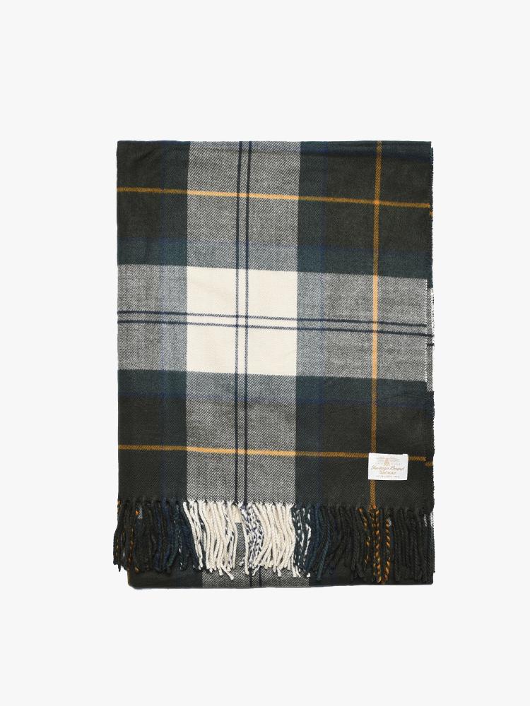 Barbour Women's Modern Classic Tartan Scarf - Saint Bernard