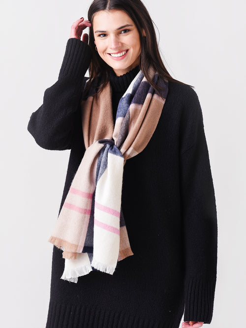 Barbour Women's Rosefield Tartan Scarf