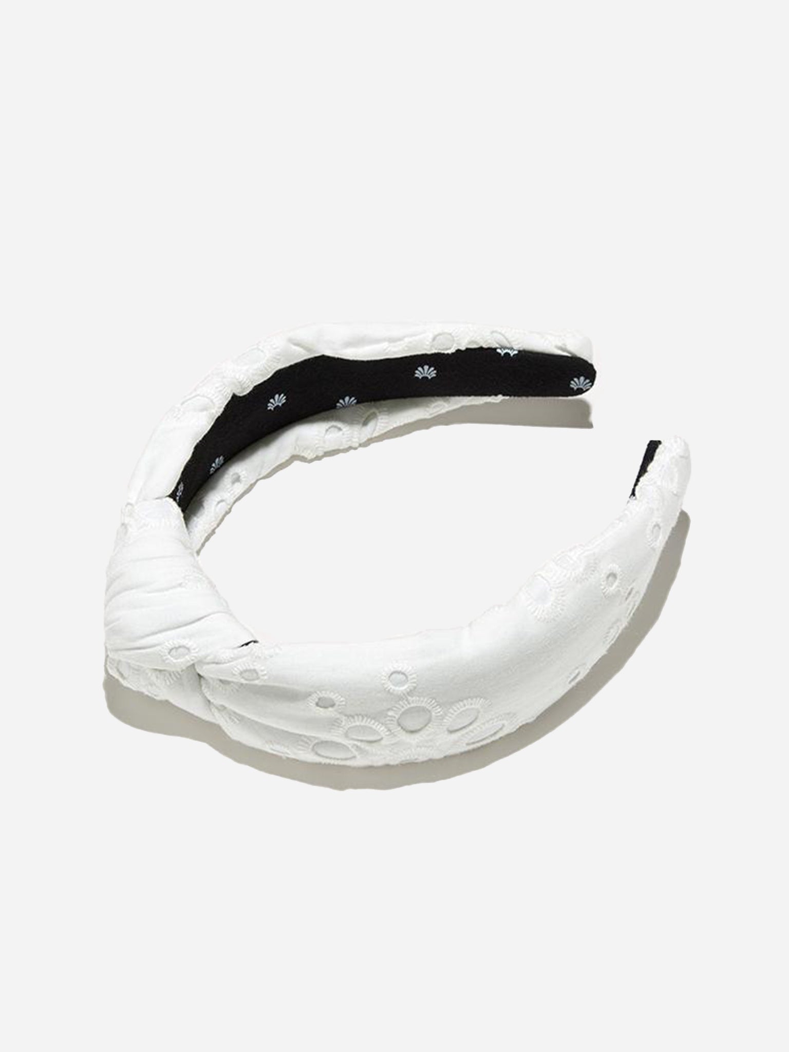 Lele Sadoughi White Eyelet Headband - Saint Bernard