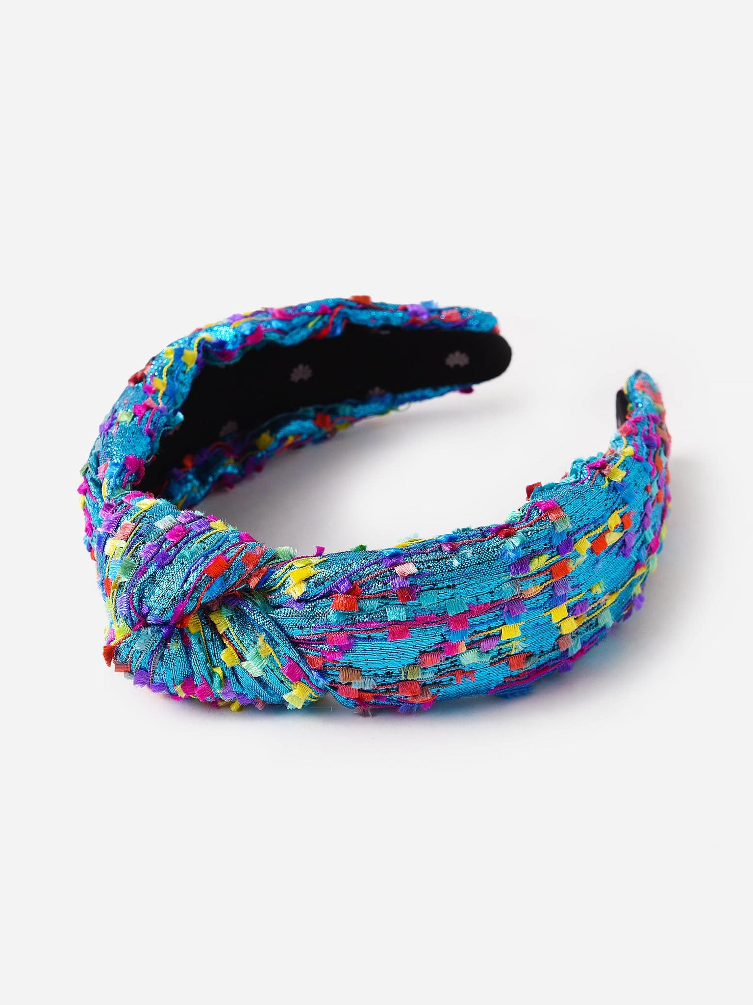 Lele Sadoughi Women's Shimmer Confetti Knotted Headband - Saint Bernard
