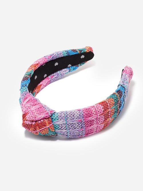Lele Sadoughi Women's Raffia Knotted Headband