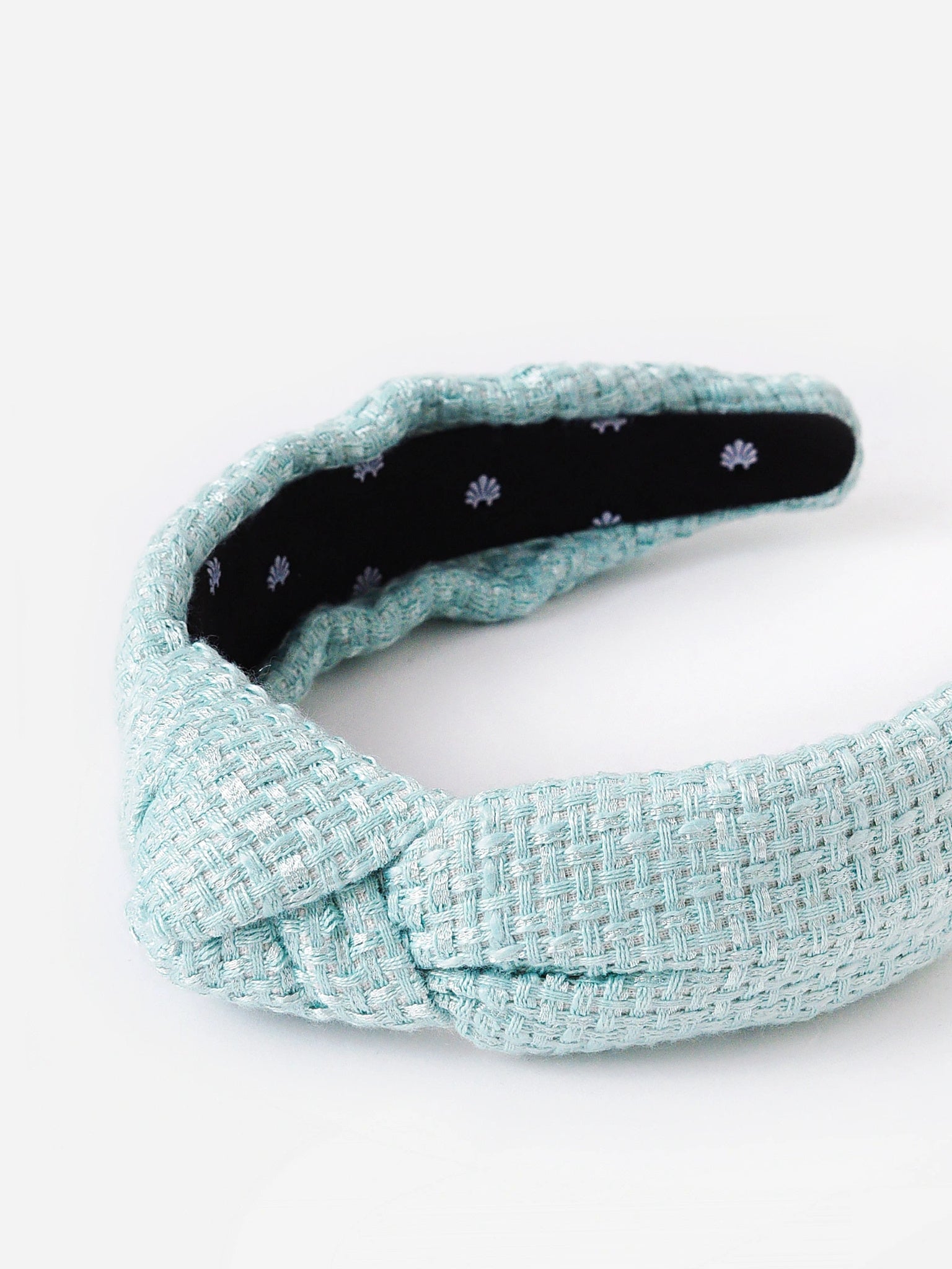 Lele Sadoughi Women's Open Weave Knotted Headband - Saint Bernard
