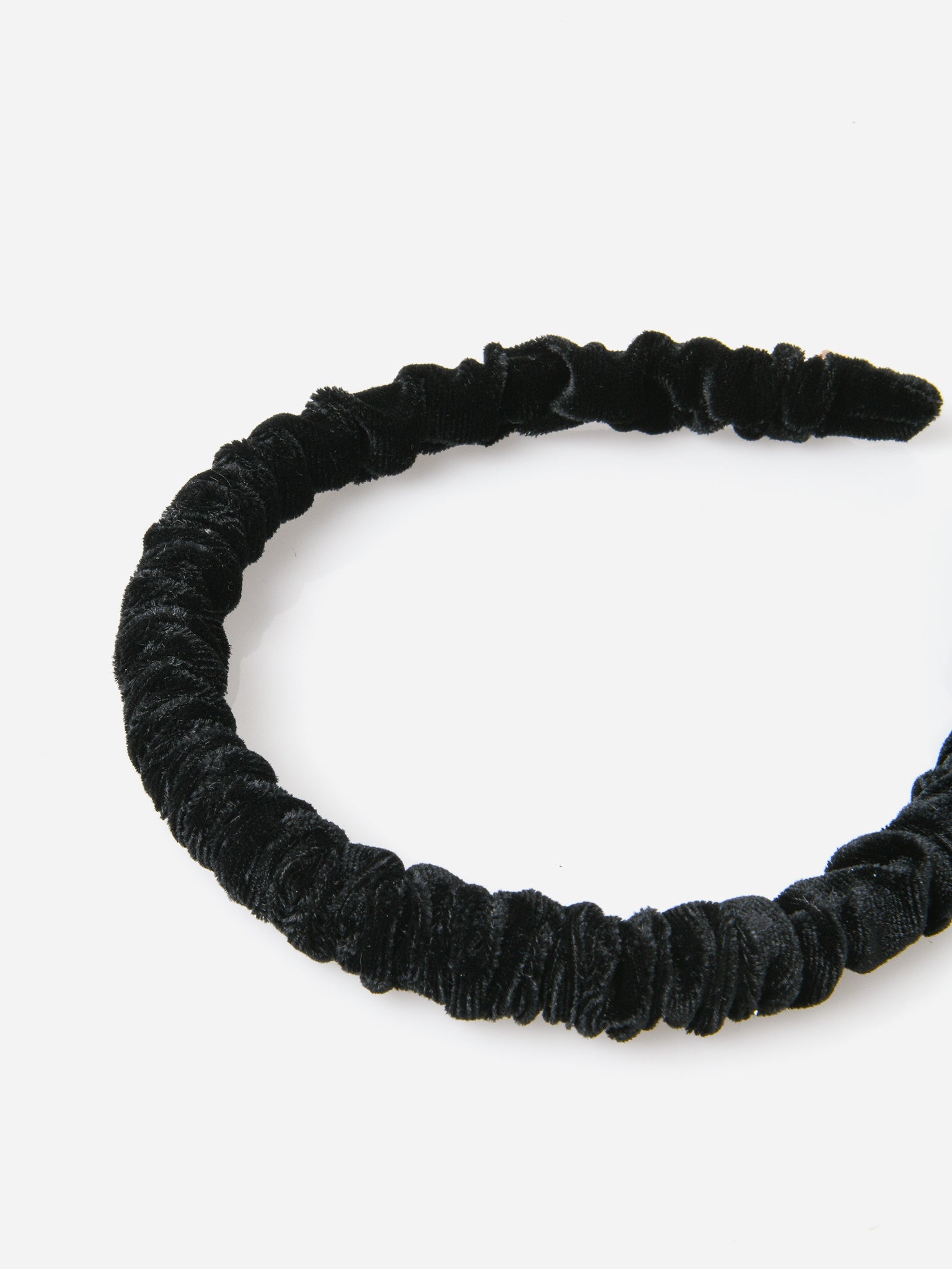 Lele Sadoughi Women's Jessie Velvet Headband - Saint Bernard