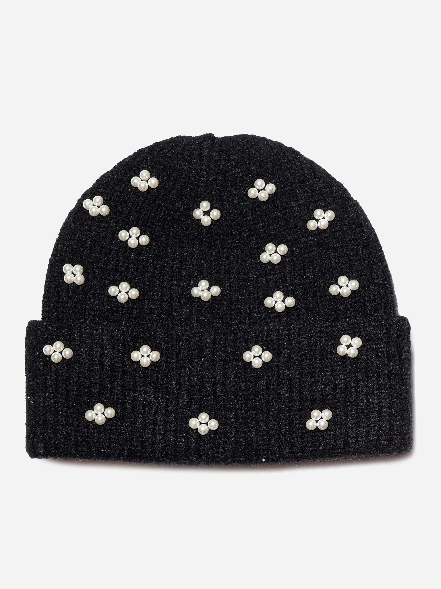 Lele Sadoughi Pearl Cluster Beanie - Saint Bernard
