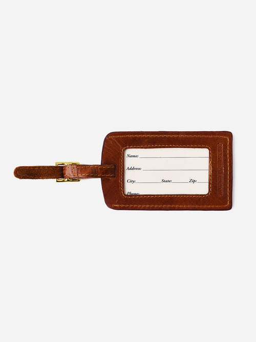 Smathers + Branson Priority Needlepoint Luggage Tag