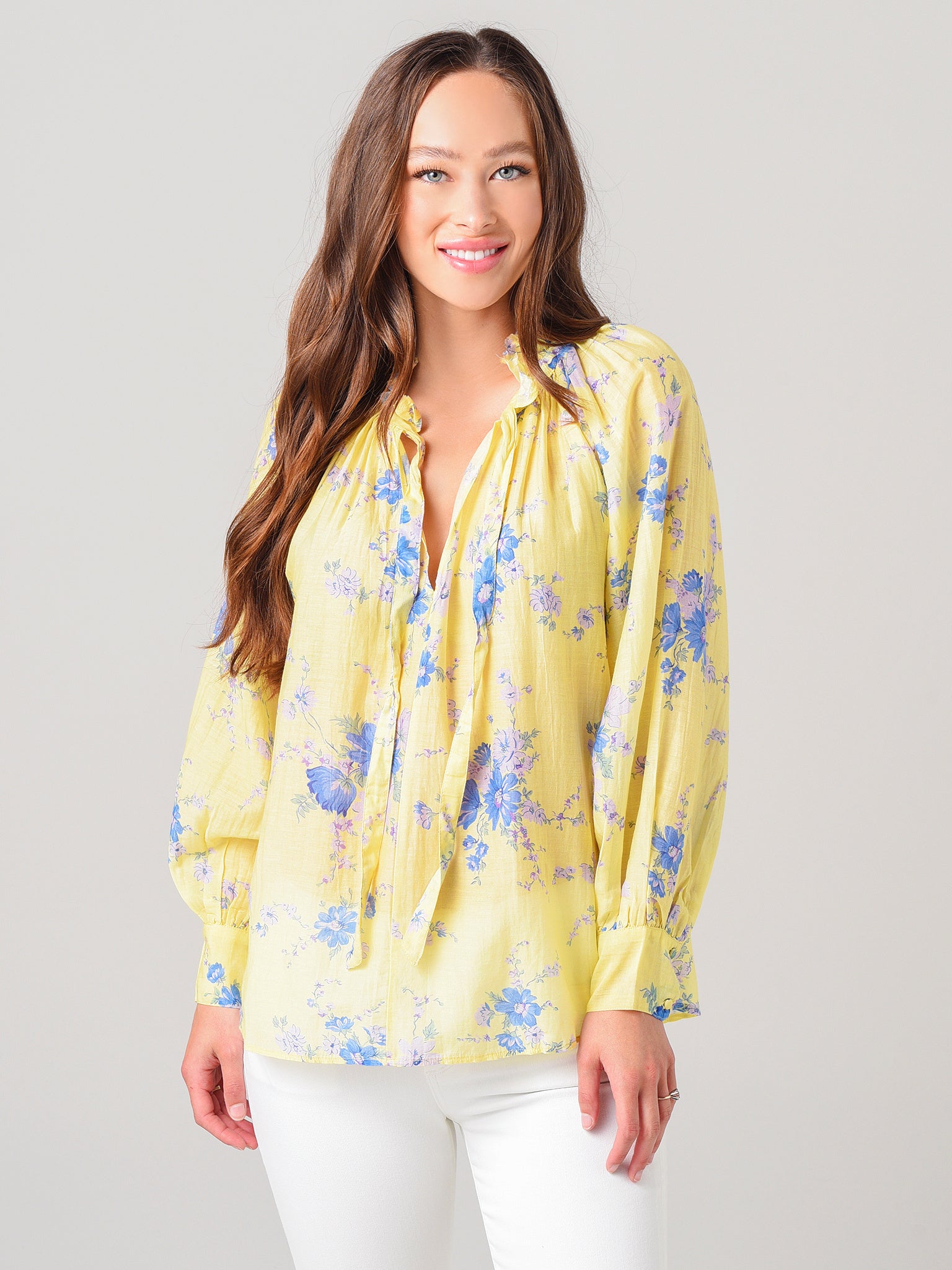 Loveshack Fancy Women's Willow Top - Saint Bernard
