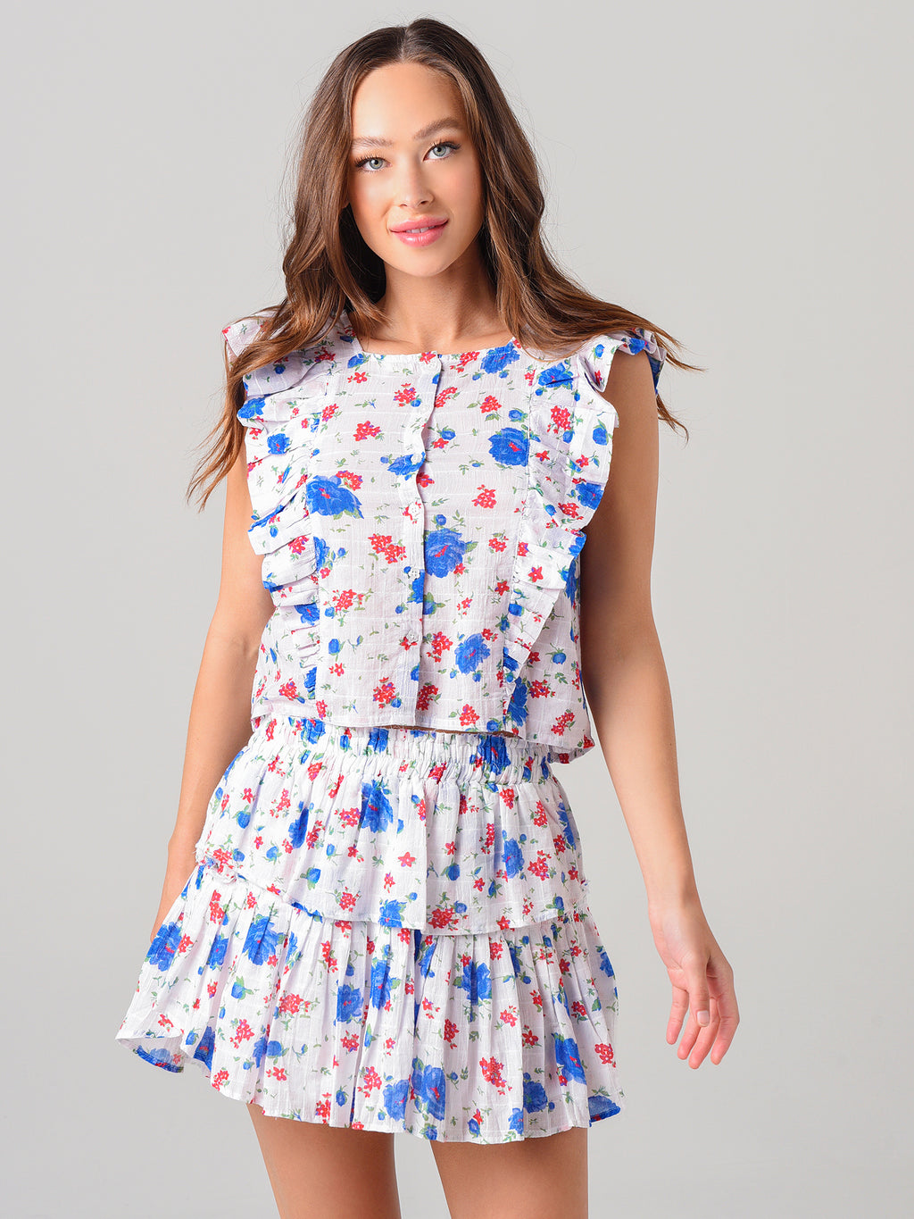 Loveshack Fancy Women's Lavinia Top - Saint Bernard