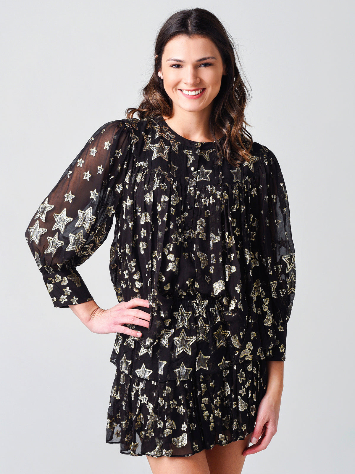 Loveshack Fancy Women's Dionne Top - Saint Bernard