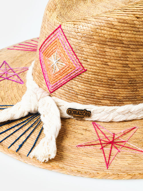 Corazon Playero Women's Luanna Stars Hat